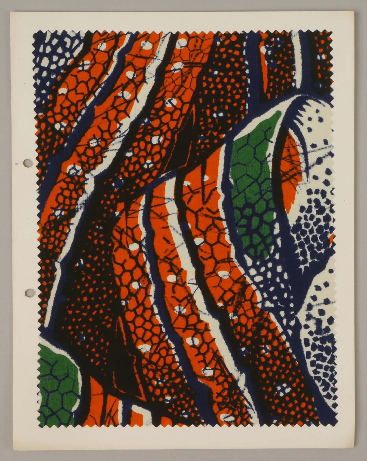 Bedrukte textielstaal geproduceerd door TAE in Destelbergen