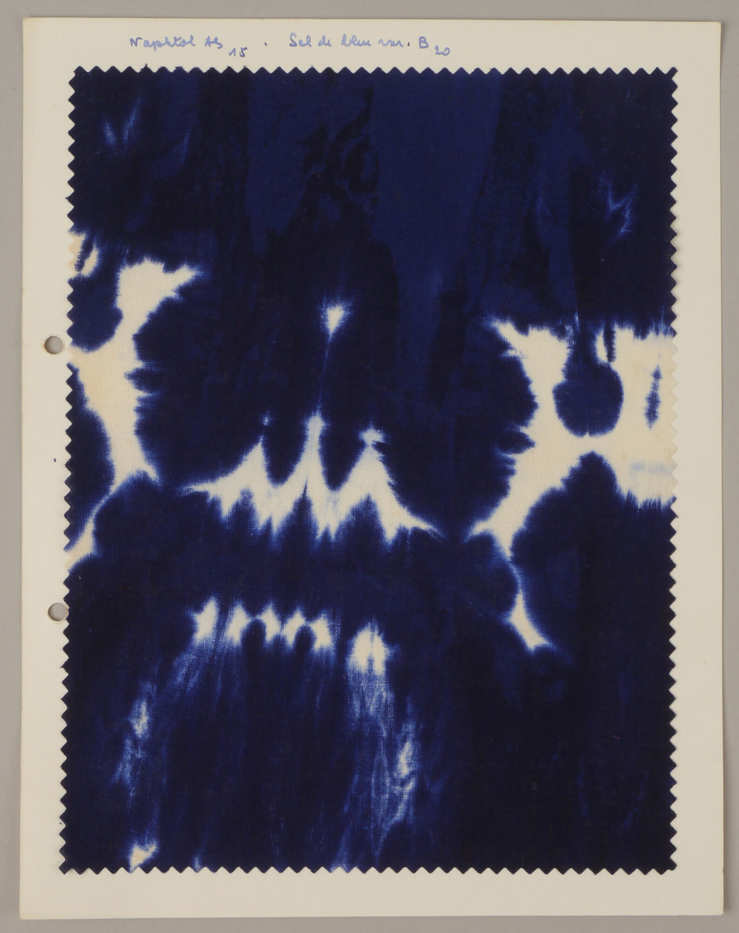 Bedrukte textielstaal geproduceerd door TAE in Destelbergen