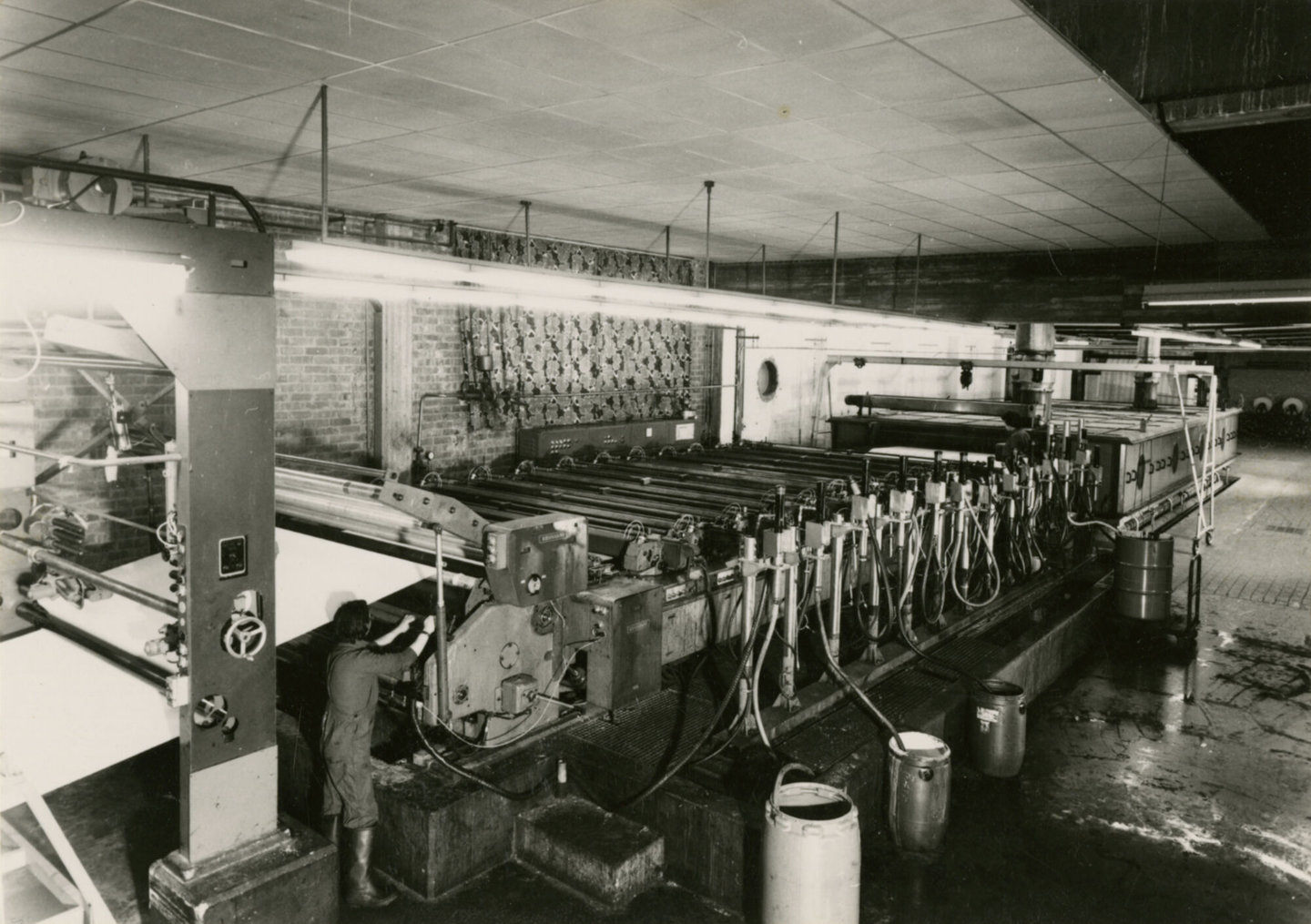 Textieldrukmachine in UCO TAE te Destelbergen