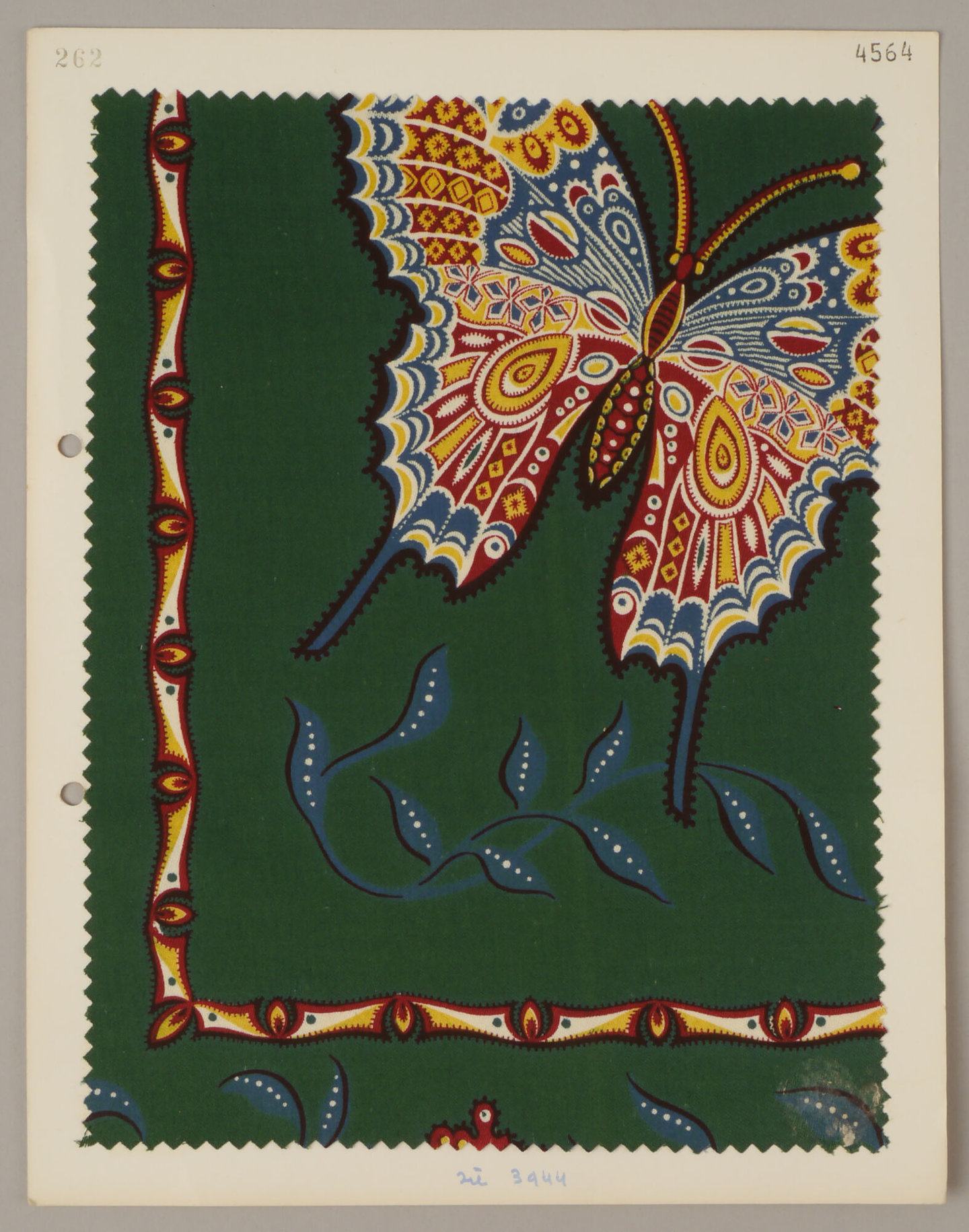 Bedrukte textielstaal geproduceerd door TAE in Destelbergen