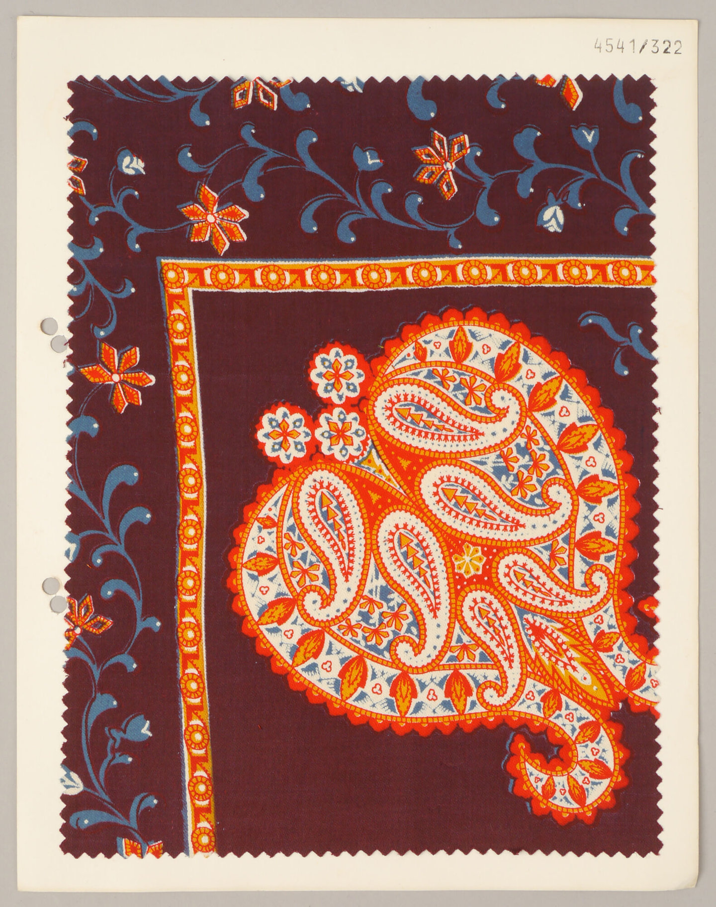 Bedrukte textielstaal geproduceerd door TAE in Destelbergen