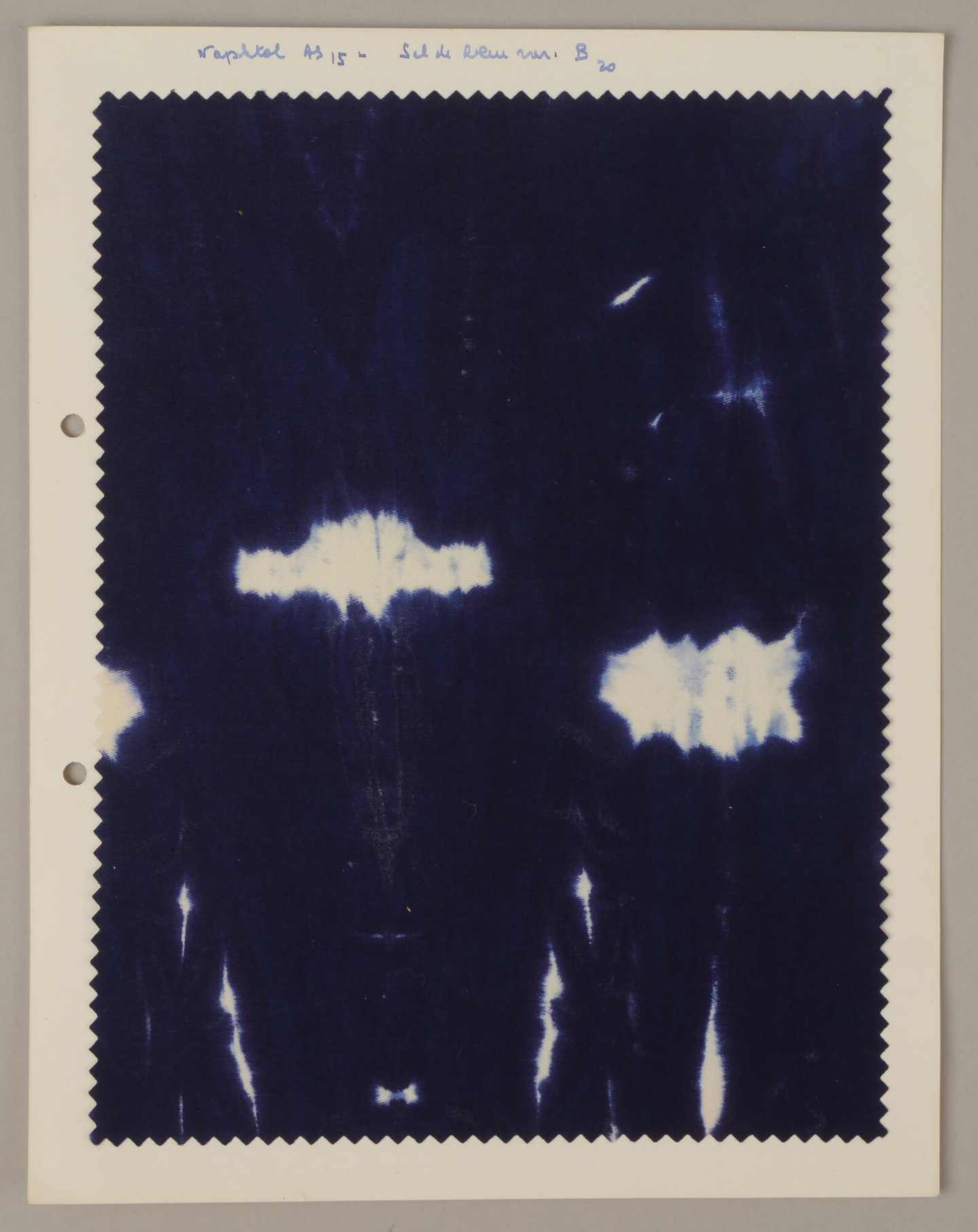 Bedrukte textielstaal geproduceerd door TAE in Destelbergen