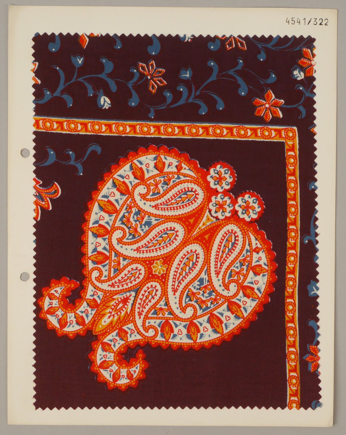 Bedrukte textielstaal geproduceerd door TAE in Destelbergen