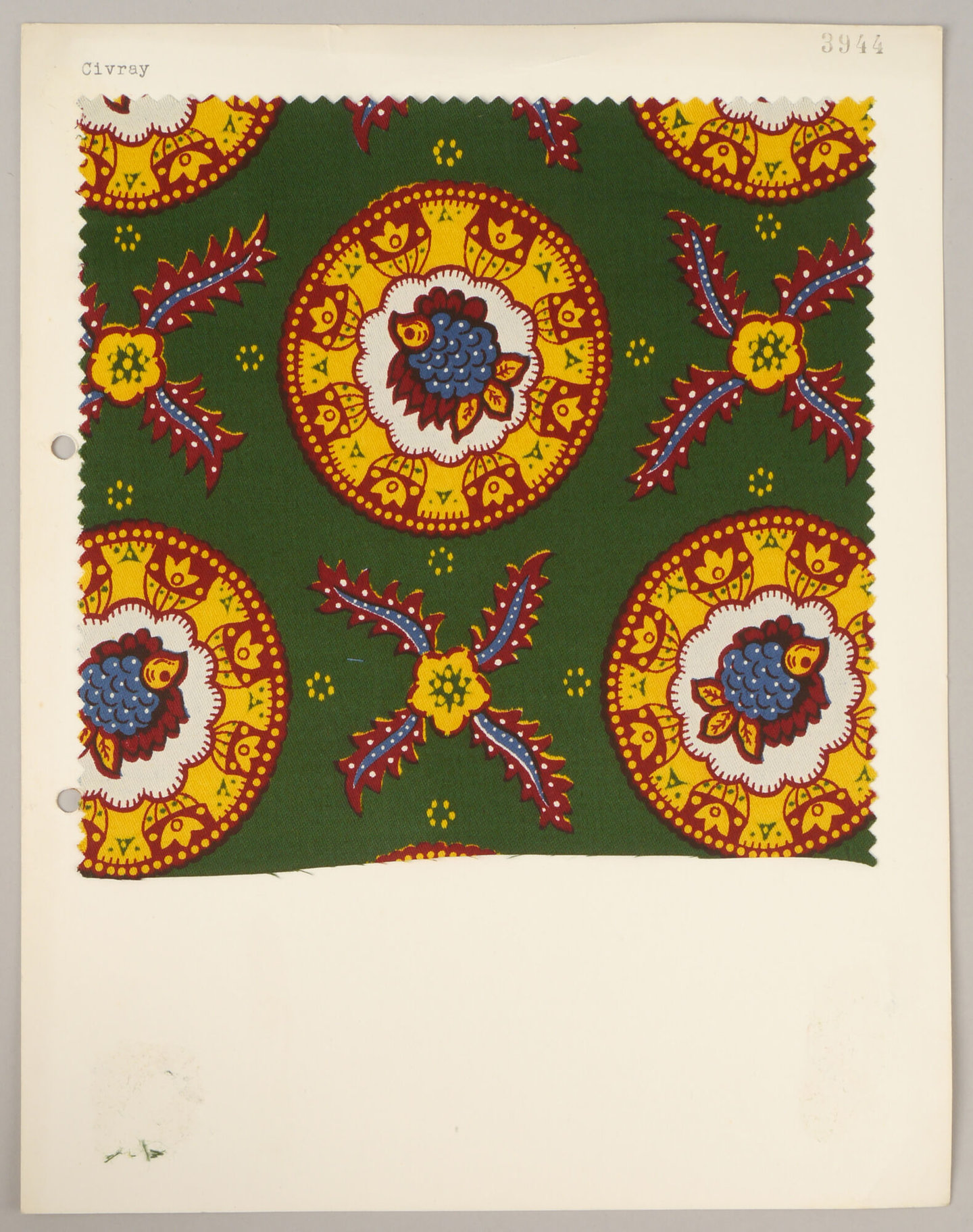 Bedrukte textielstaal geproduceerd door TAE in Destelbergen