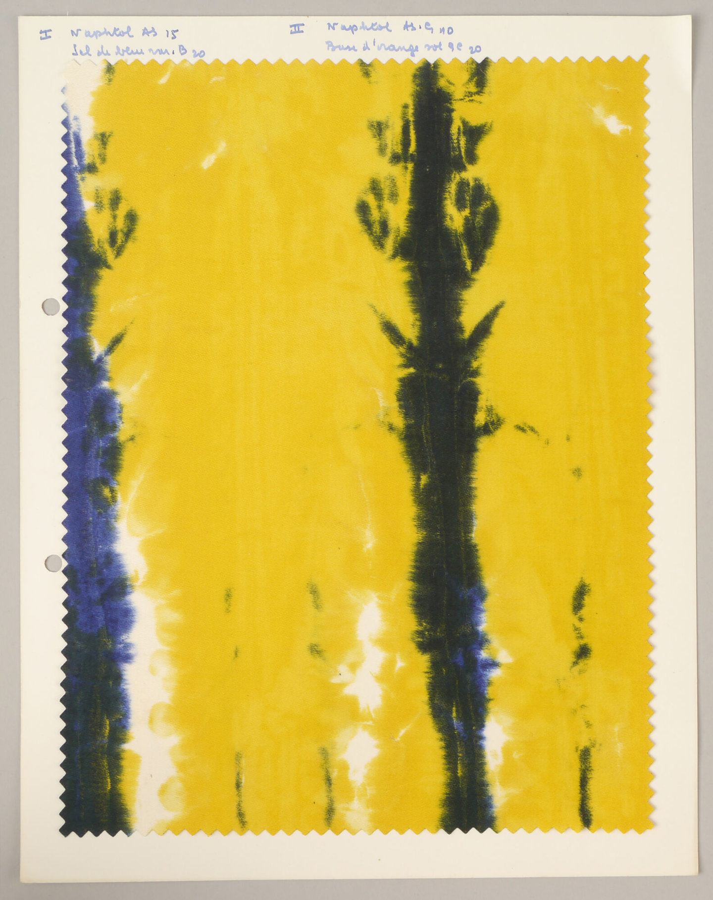 Bedrukte textielstaal geproduceerd door TAE in Destelbergen