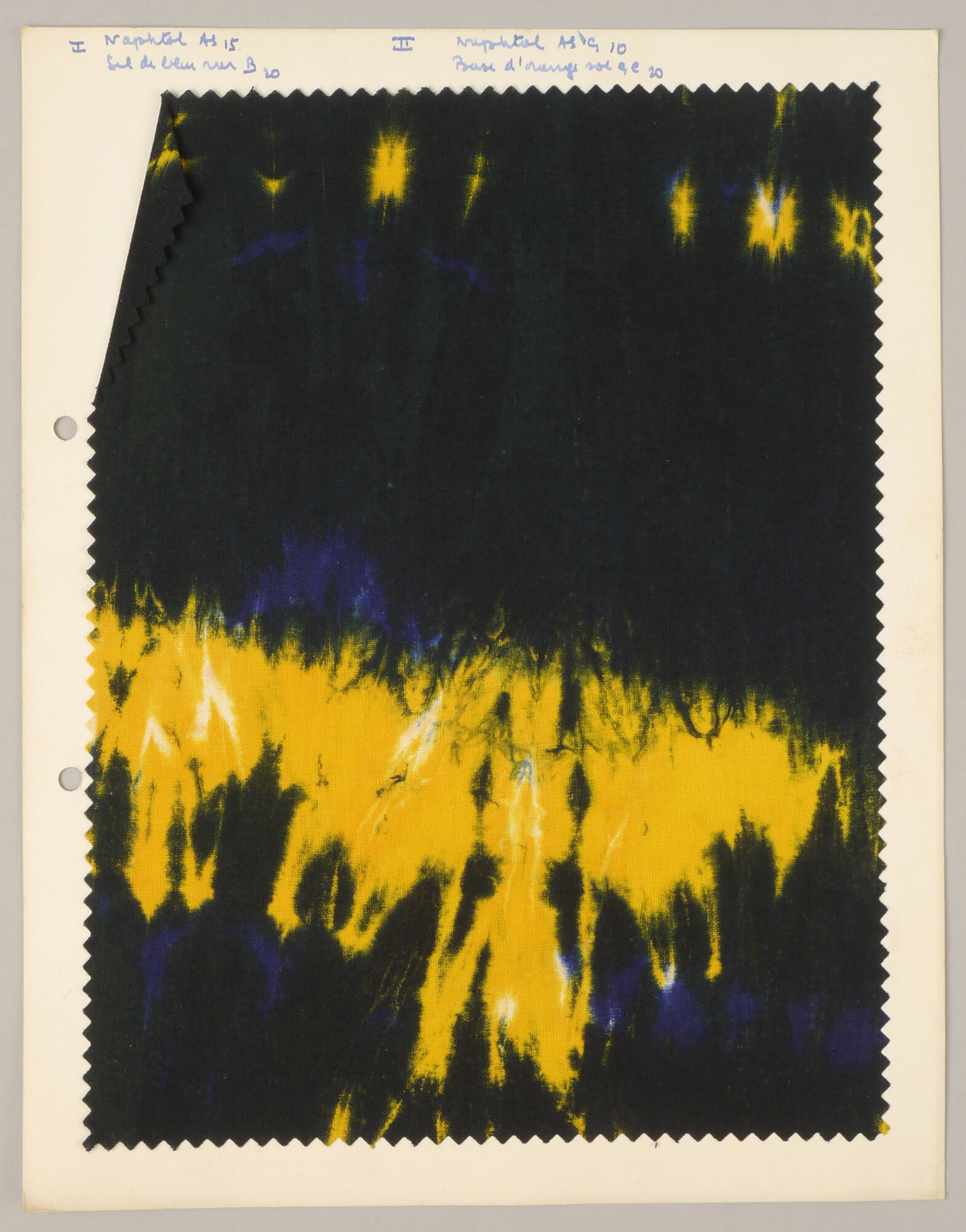 Bedrukte textielstaal geproduceerd door TAE in Destelbergen