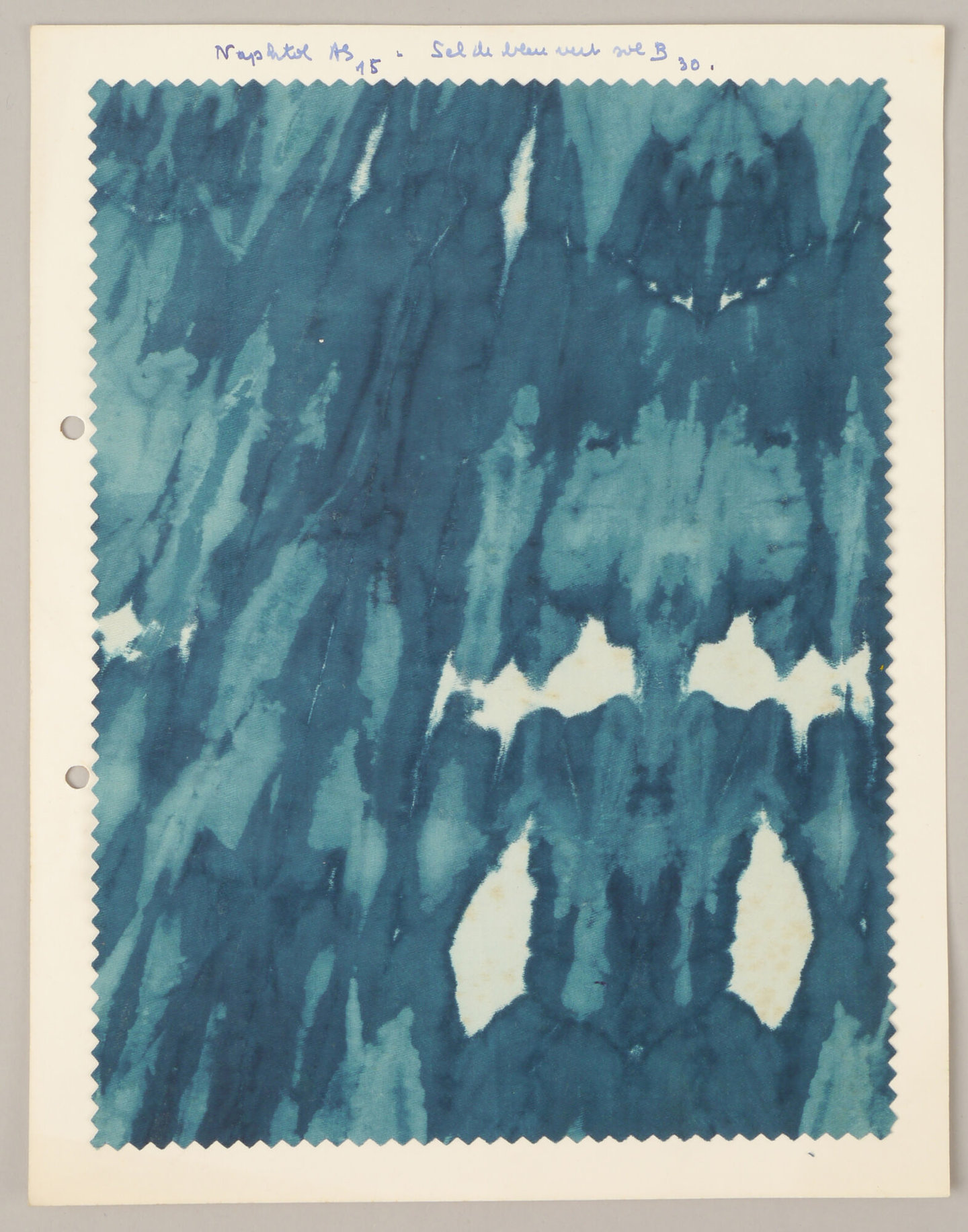 Bedrukte textielstaal geproduceerd door TAE in Destelbergen