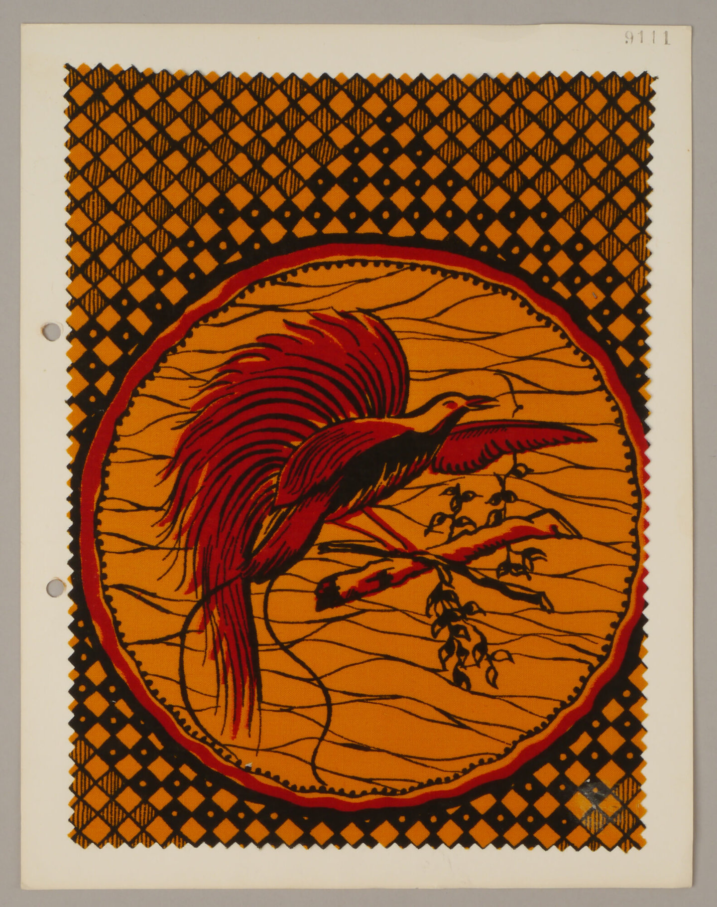 Bedrukte textielstaal geproduceerd door TAE in Destelbergen