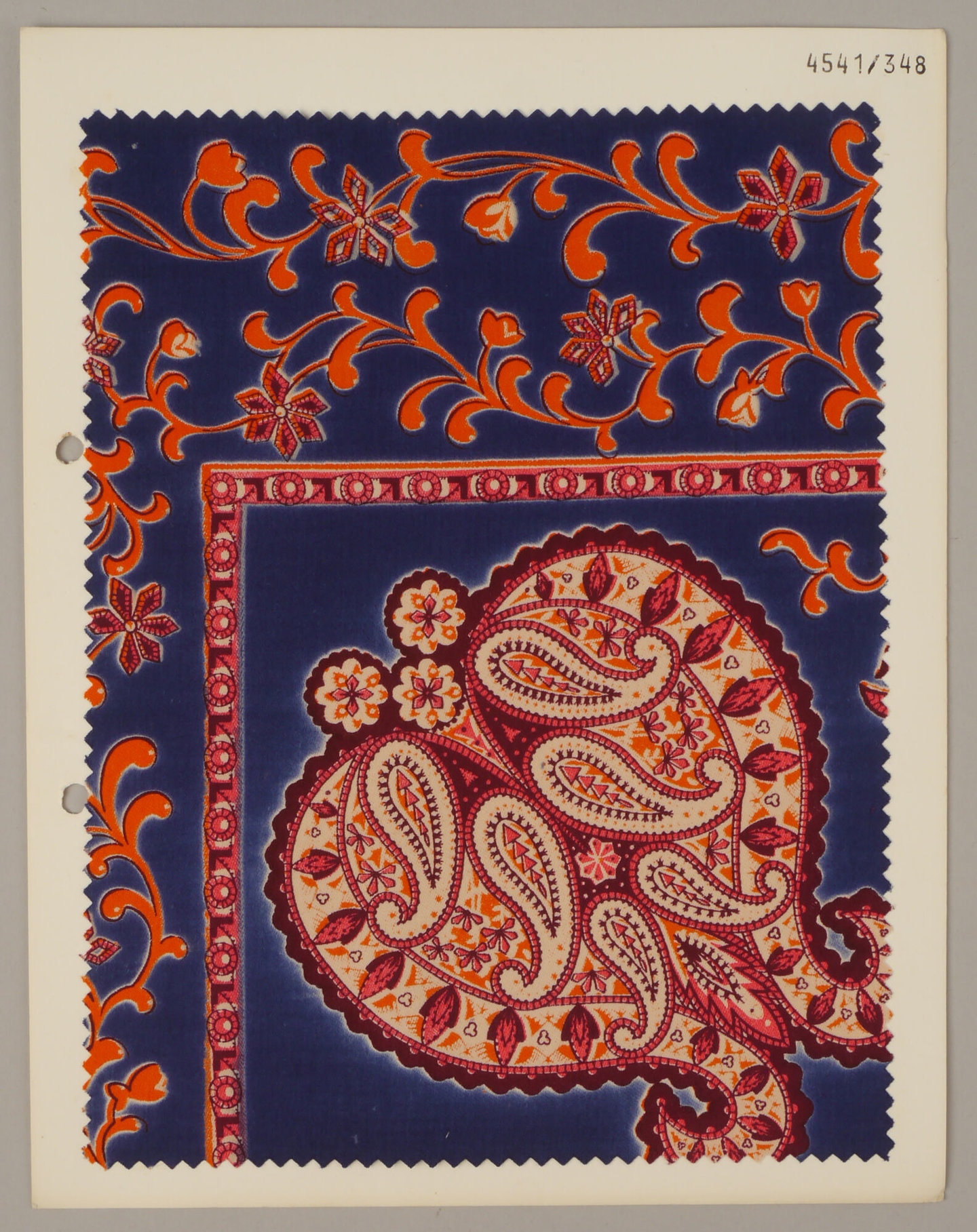 Bedrukte textielstaal geproduceerd door TAE in Destelbergen