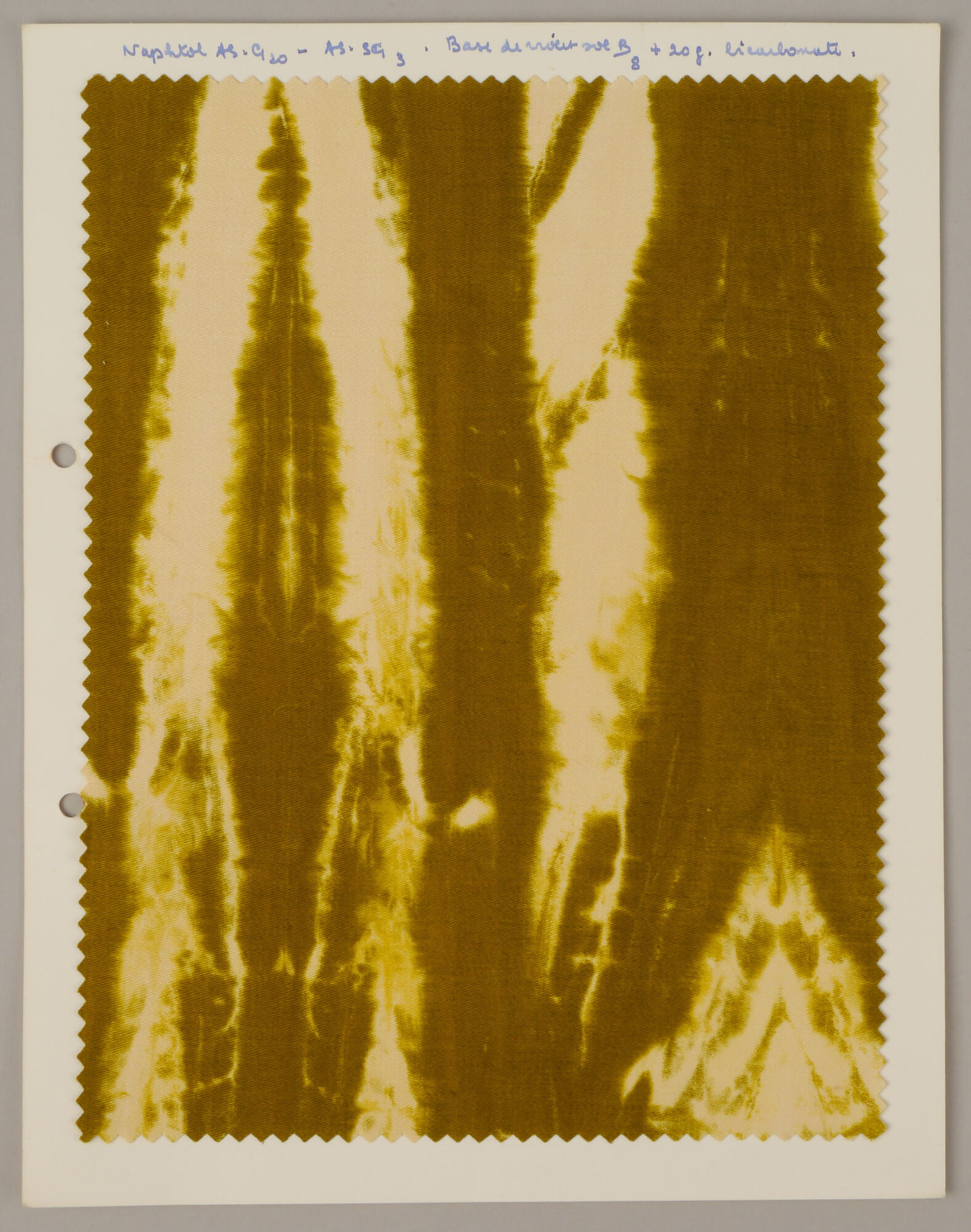 Bedrukte textielstaal geproduceerd door TAE in Destelbergen