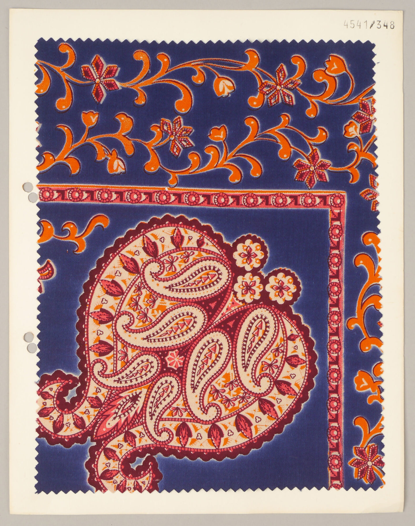 Bedrukte textielstaal geproduceerd door TAE in Destelbergen