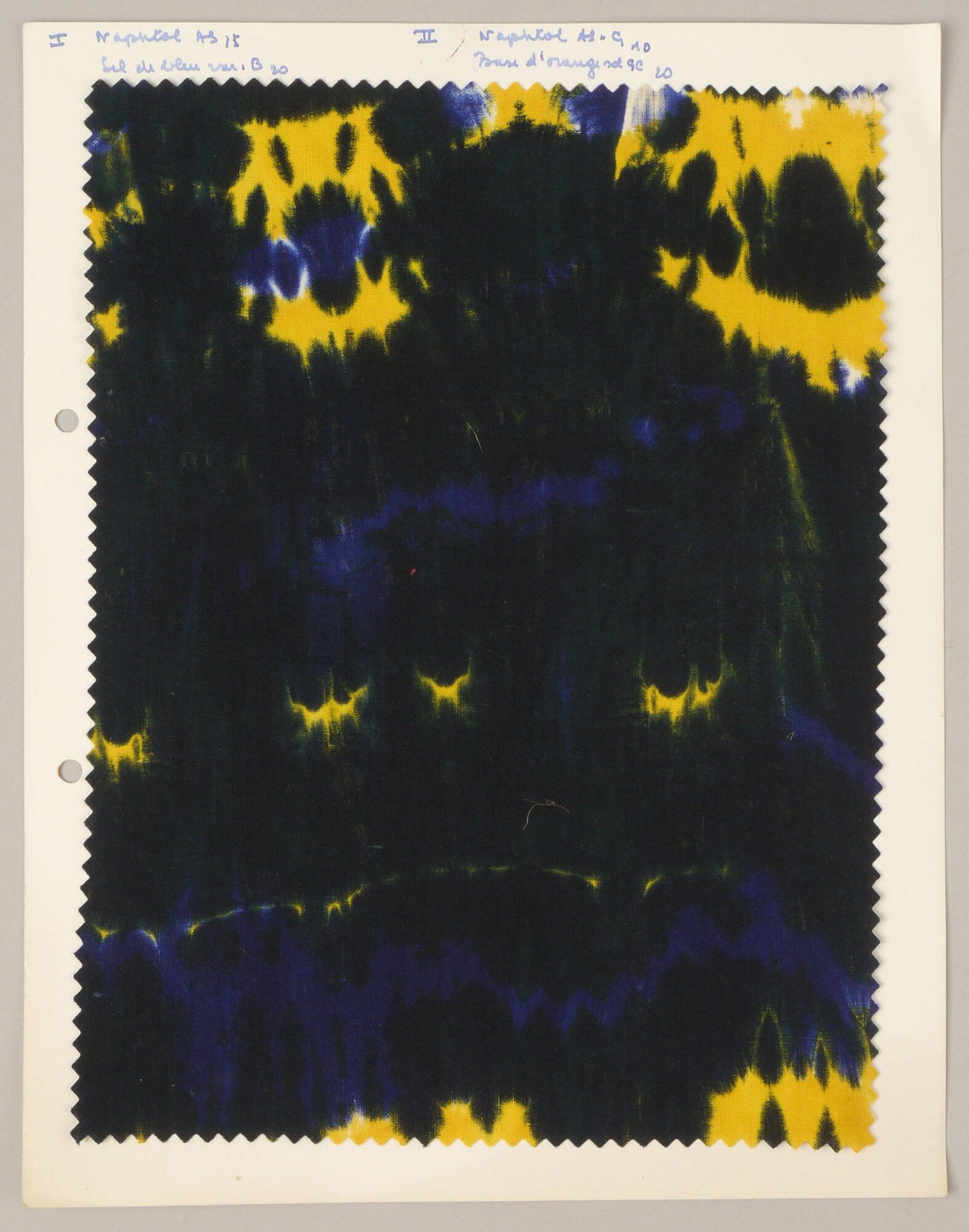 Bedrukte textielstaal geproduceerd door TAE in Destelbergen