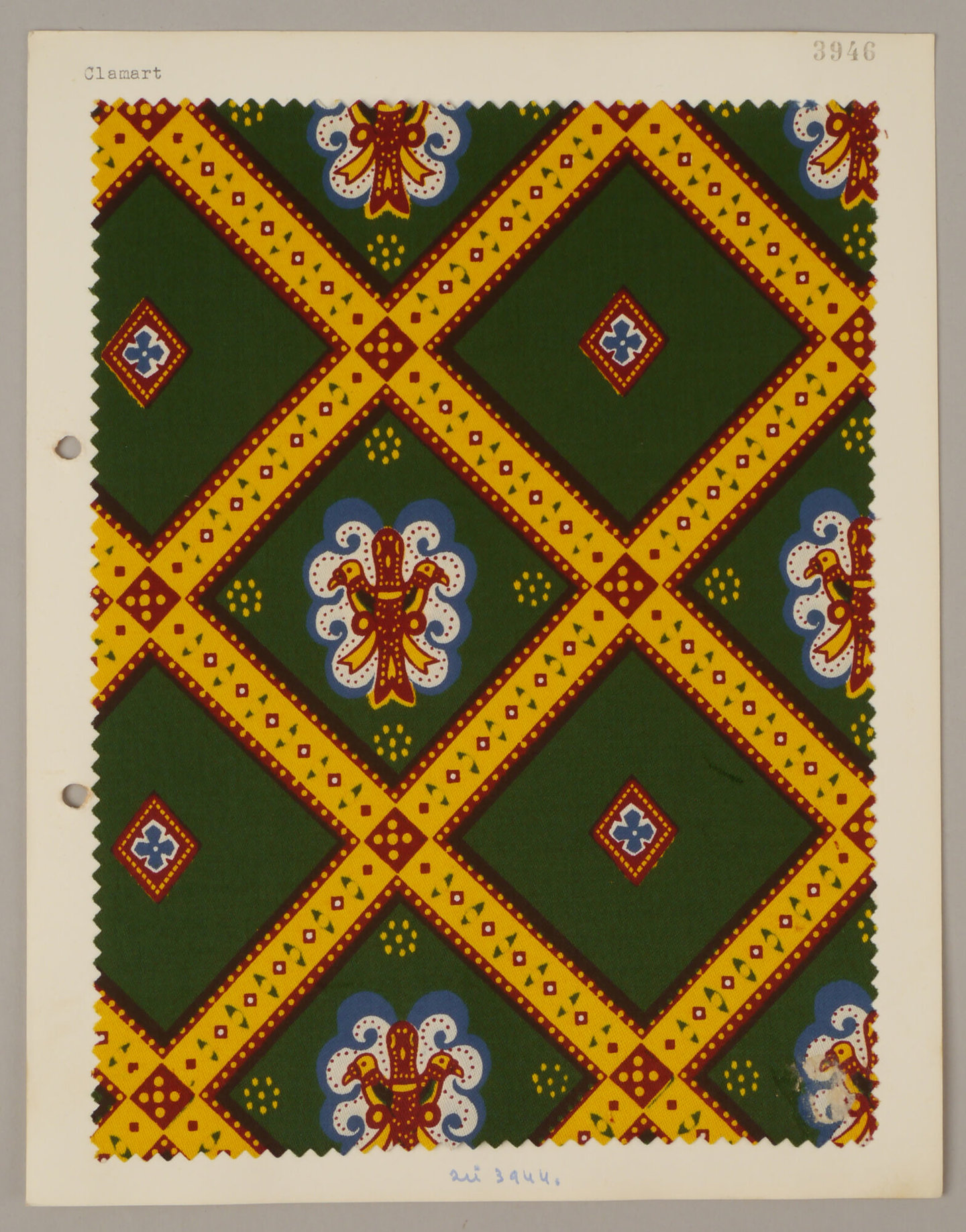 Bedrukte textielstaal geproduceerd door TAE in Destelbergen