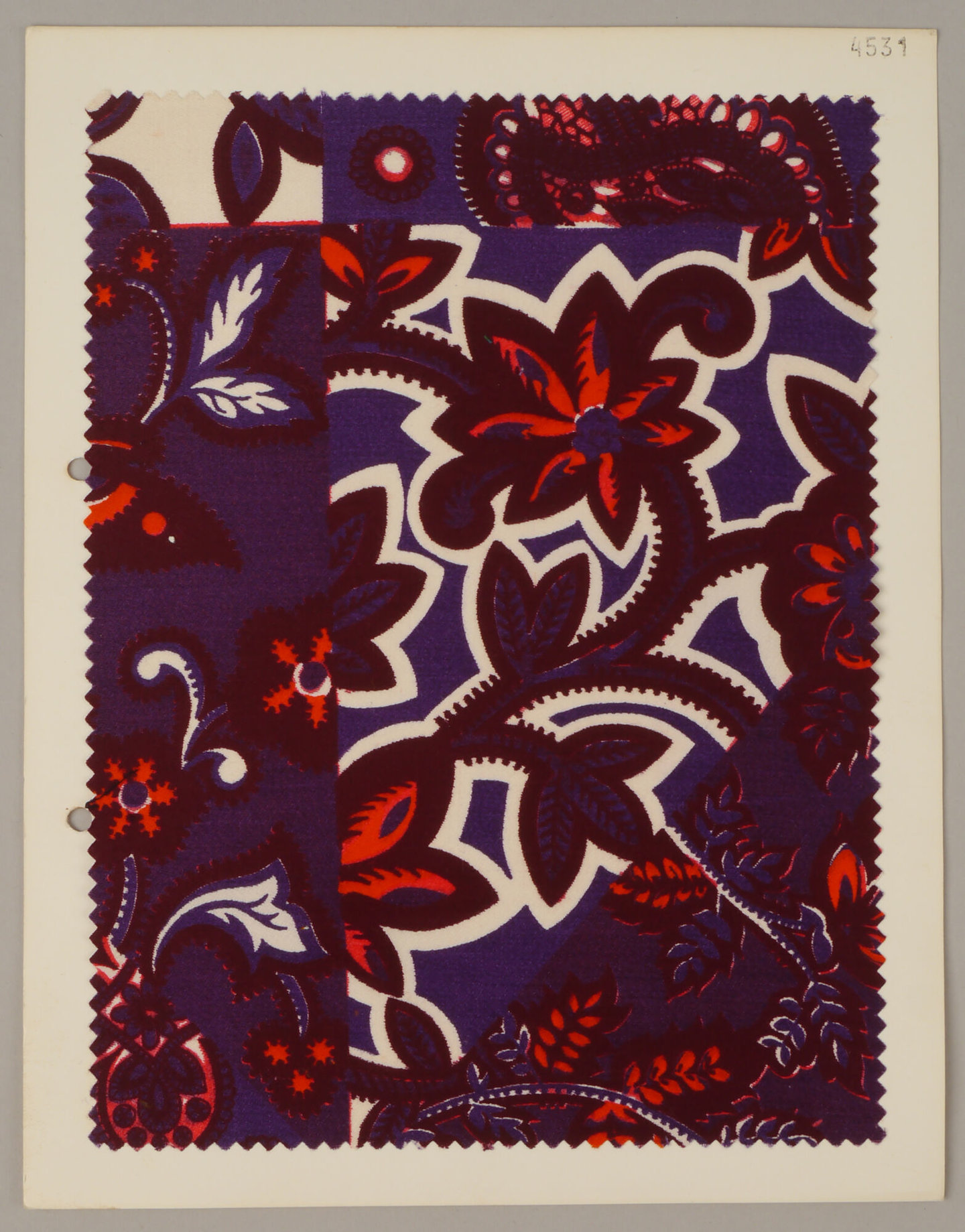 Bedrukte textielstaal geproduceerd door TAE in Destelbergen