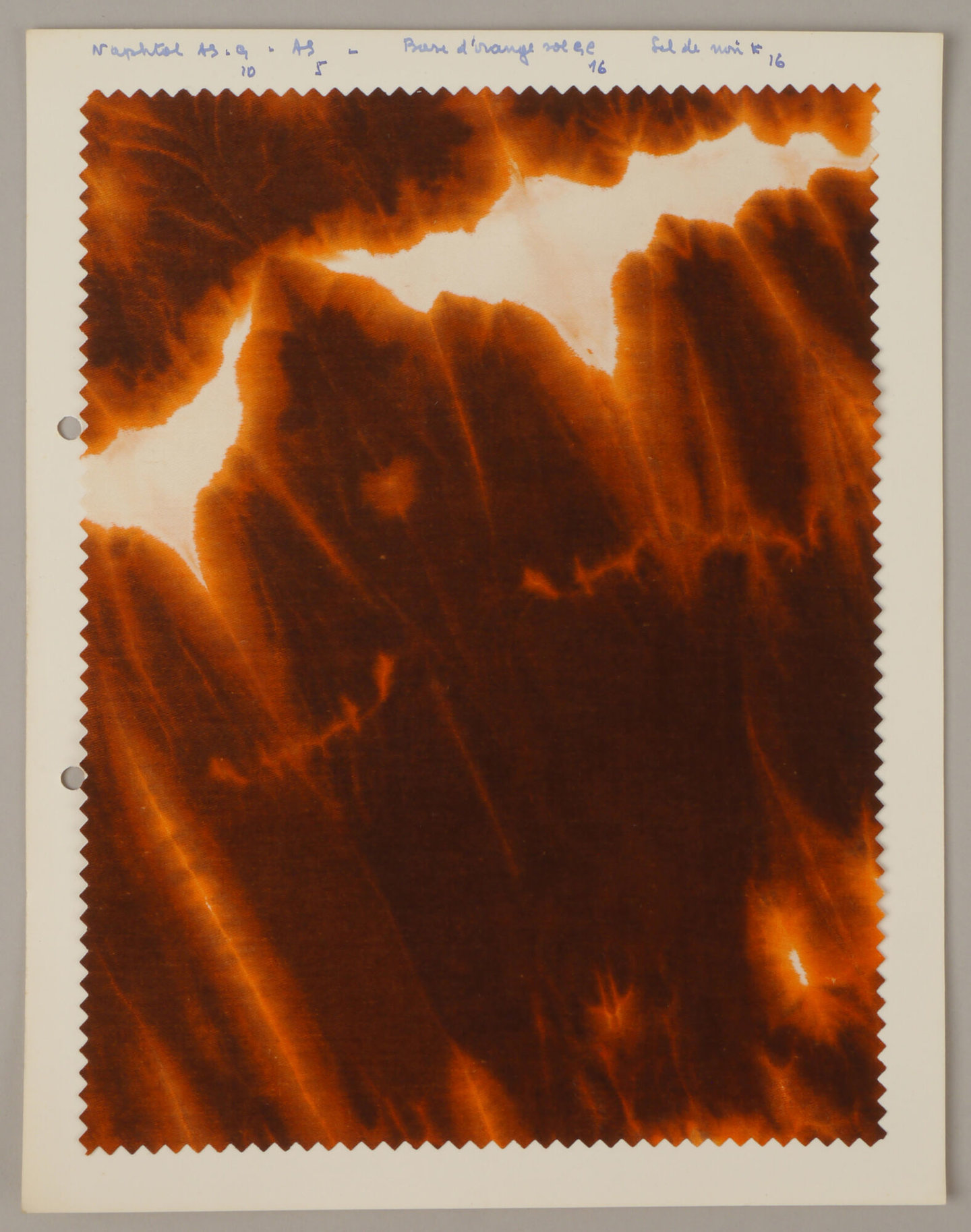 Bedrukte textielstaal geproduceerd door TAE in Destelbergen