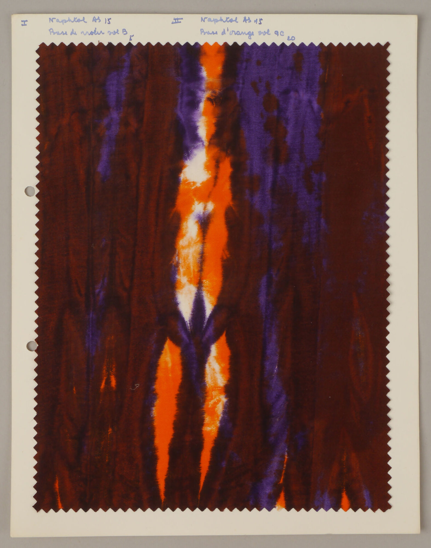 Bedrukte textielstaal geproduceerd door TAE in Destelbergen