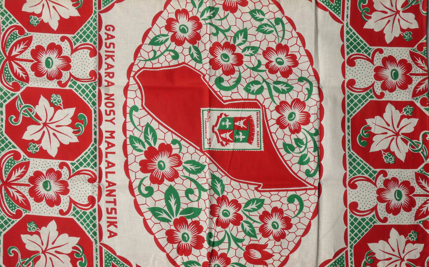 Bedrukte textielstaal geproduceerd door TAE in Destelbergen