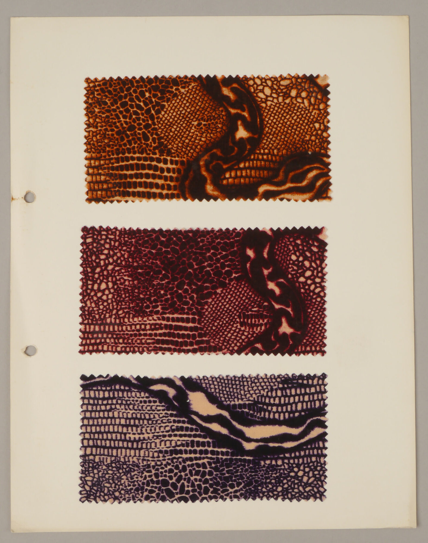 Bedrukte textielstaal geproduceerd door TAE in Destelbergen