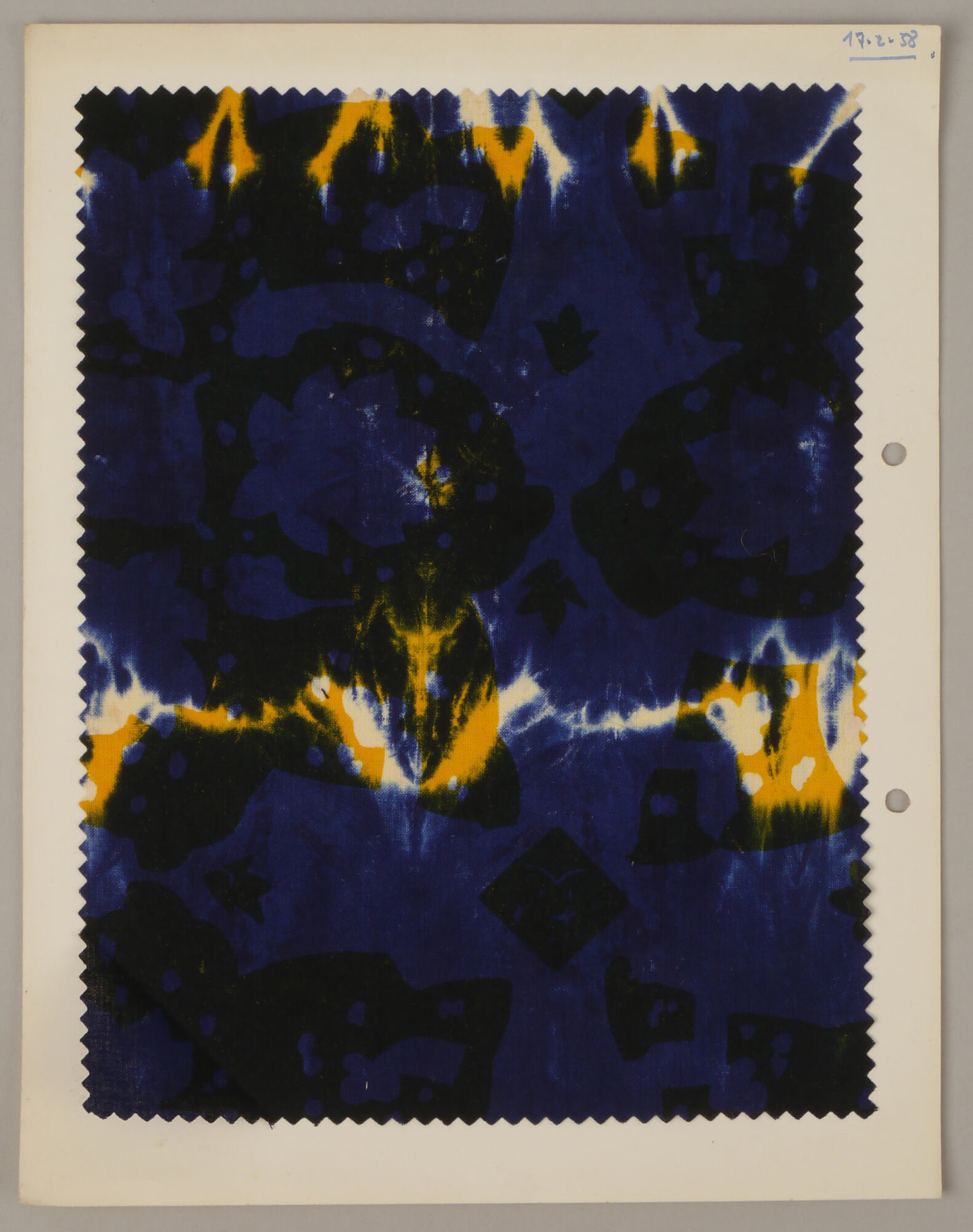 Bedrukte textielstaal geproduceerd door TAE in Destelbergen