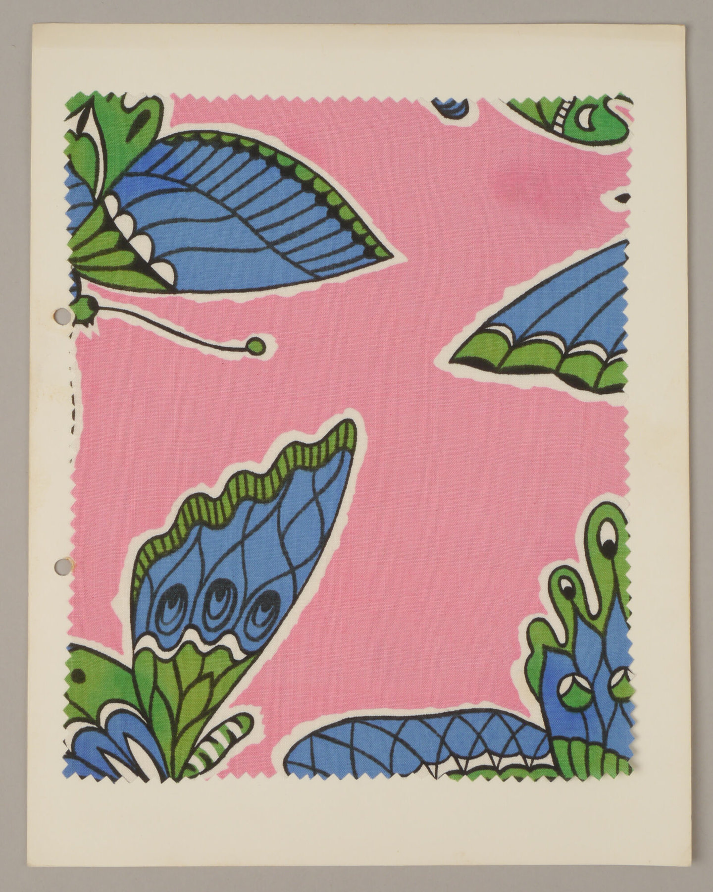 Bedrukte textielstaal geproduceerd door TAE in Destelbergen