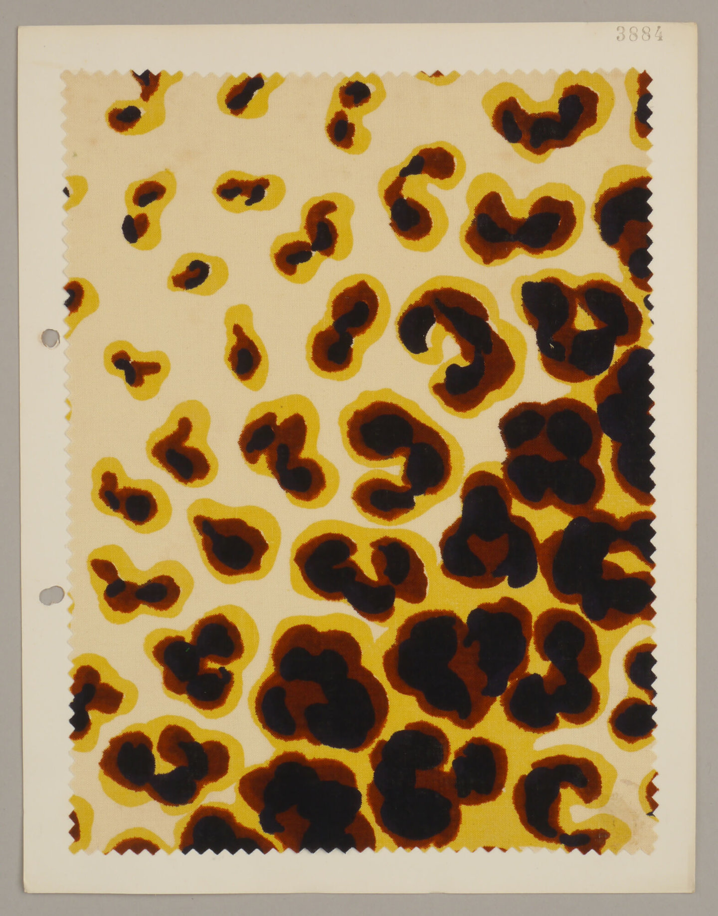 Bedrukte textielstaal geproduceerd door TAE in Destelbergen