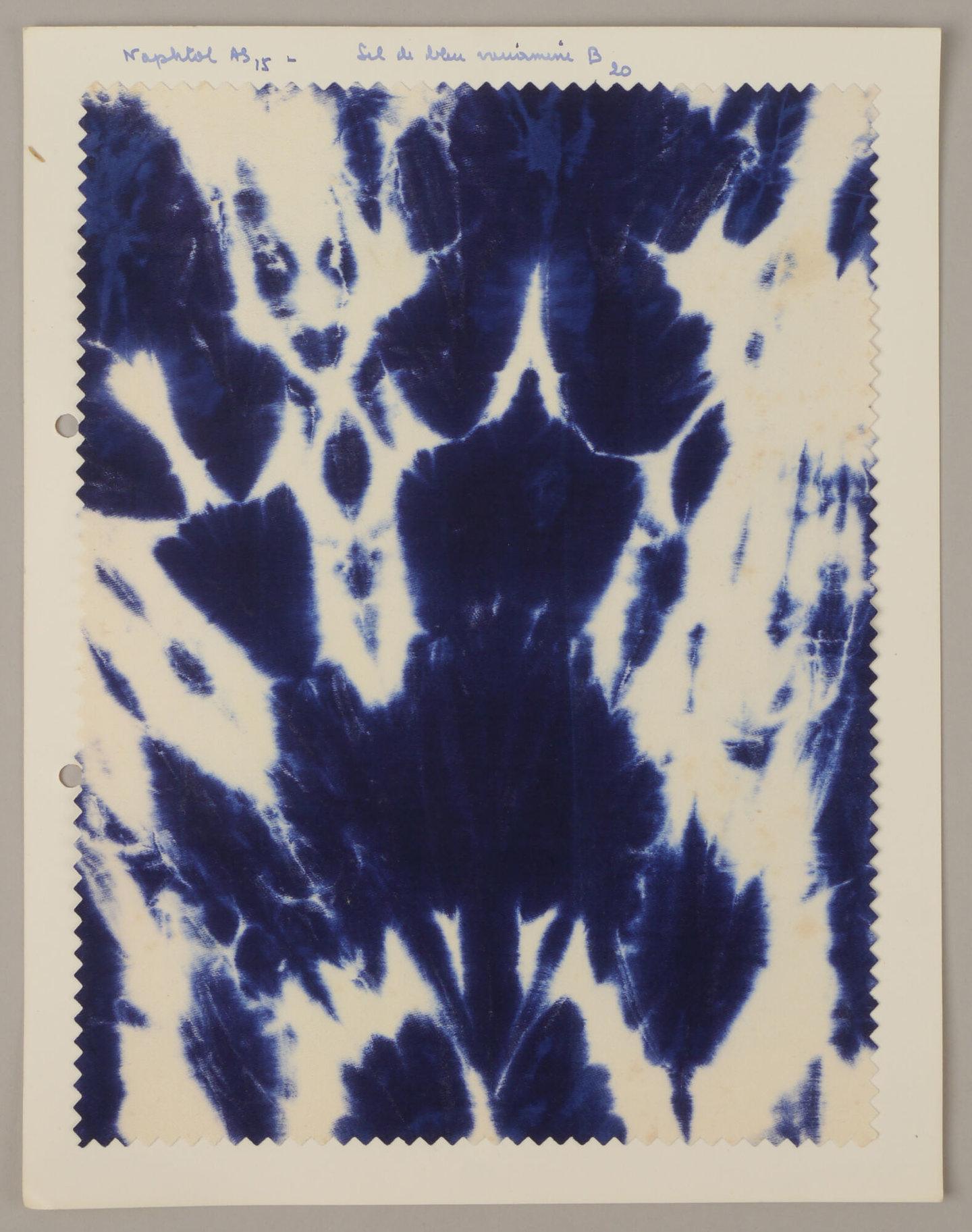 Bedrukte textielstaal geproduceerd door TAE in Destelbergen