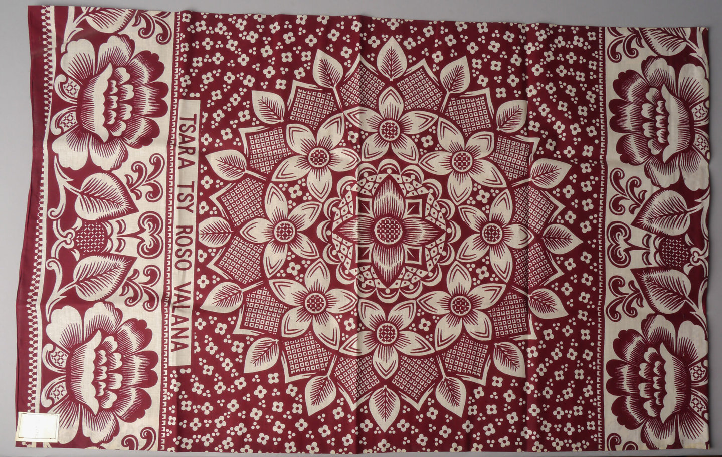 Bedrukte textielstaal geproduceerd door TAE in Destelbergen