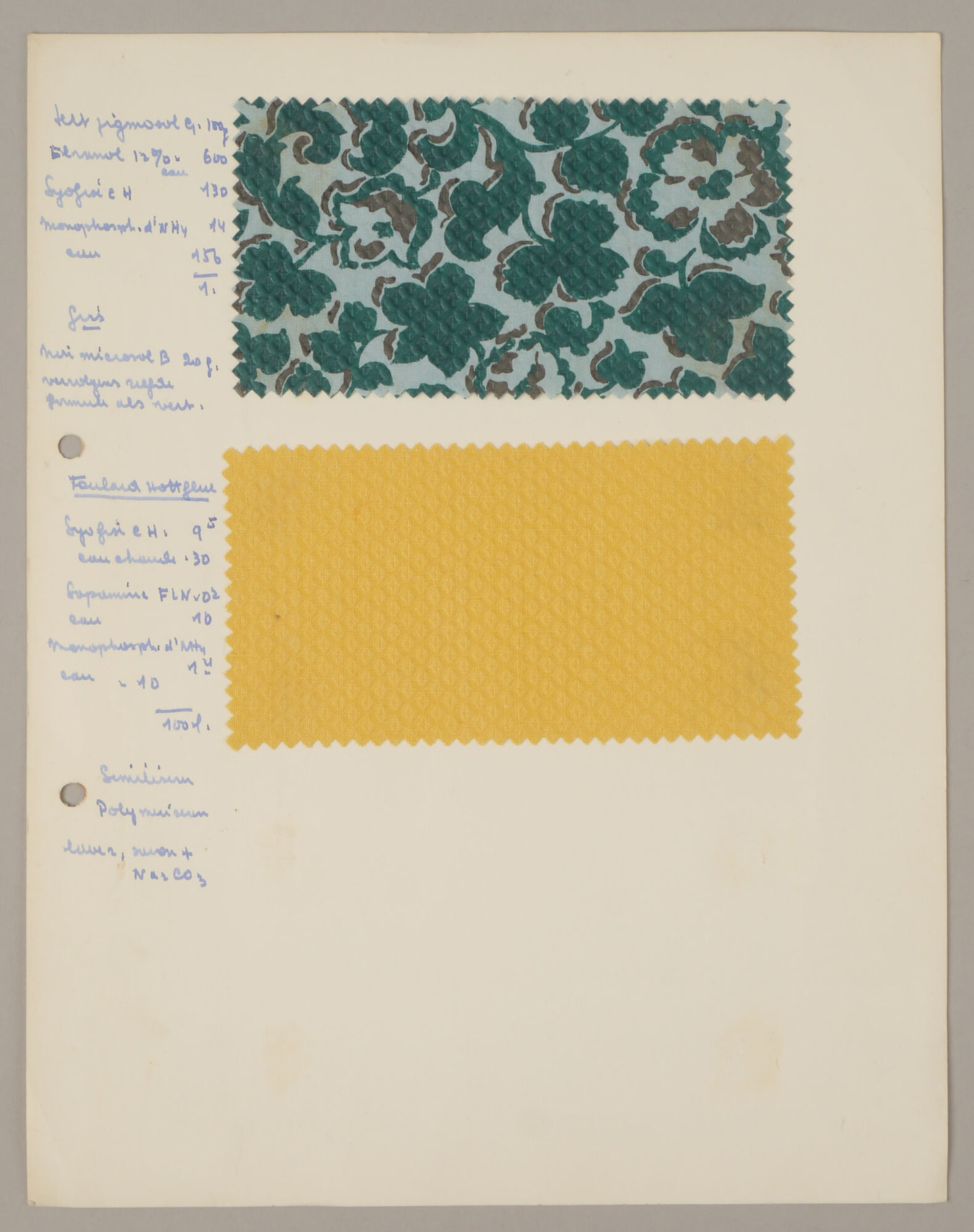 Bedrukte textielstaal geproduceerd door TAE in Destelbergen