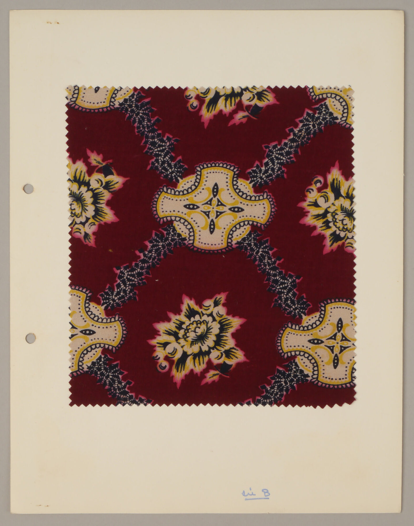 Bedrukte textielstaal geproduceerd door TAE in Destelbergen