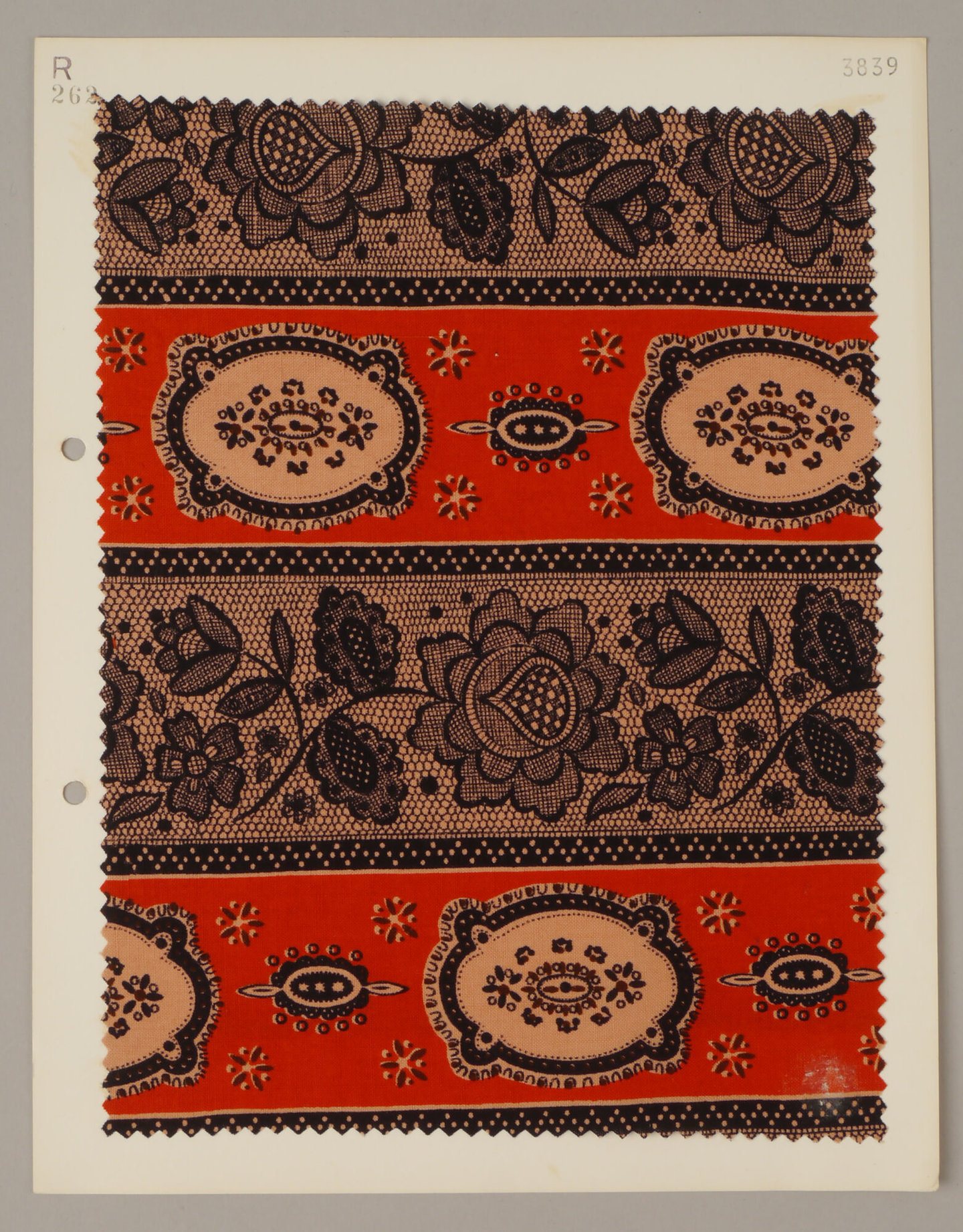 Bedrukte textielstaal geproduceerd door TAE in Destelbergen