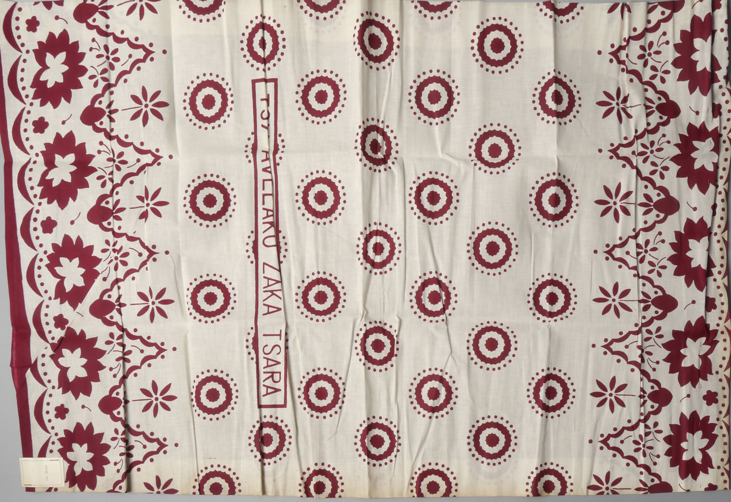 Bedrukte textielstaal geproduceerd door TAE in Destelbergen