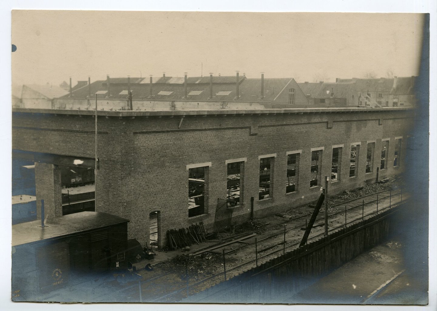 Bouw van Arsenaal in Gentbrugge