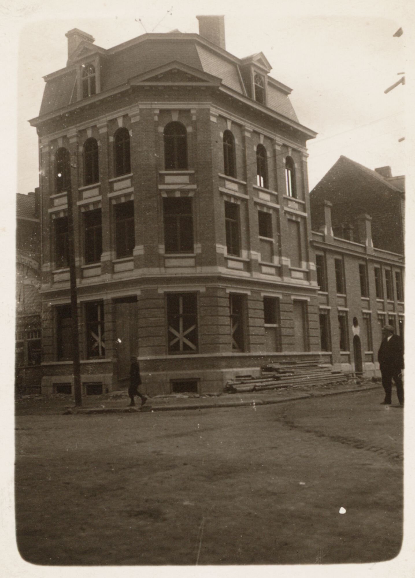 Woning van familie Peene in Ieper