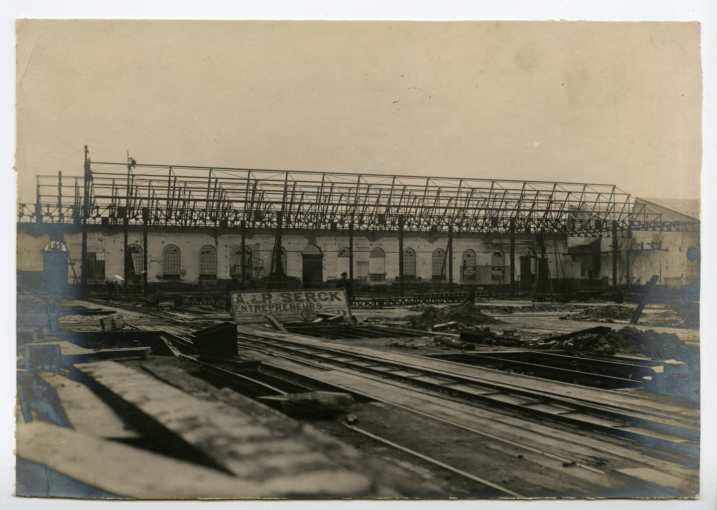 Bouw van Arsenaal in Gentbrugge