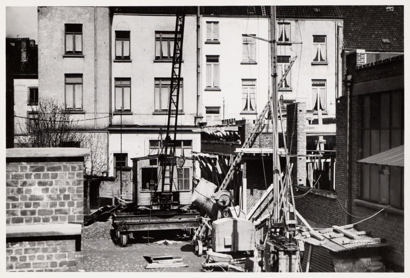 Verbouwing van drukkerij Het Volk in Gent