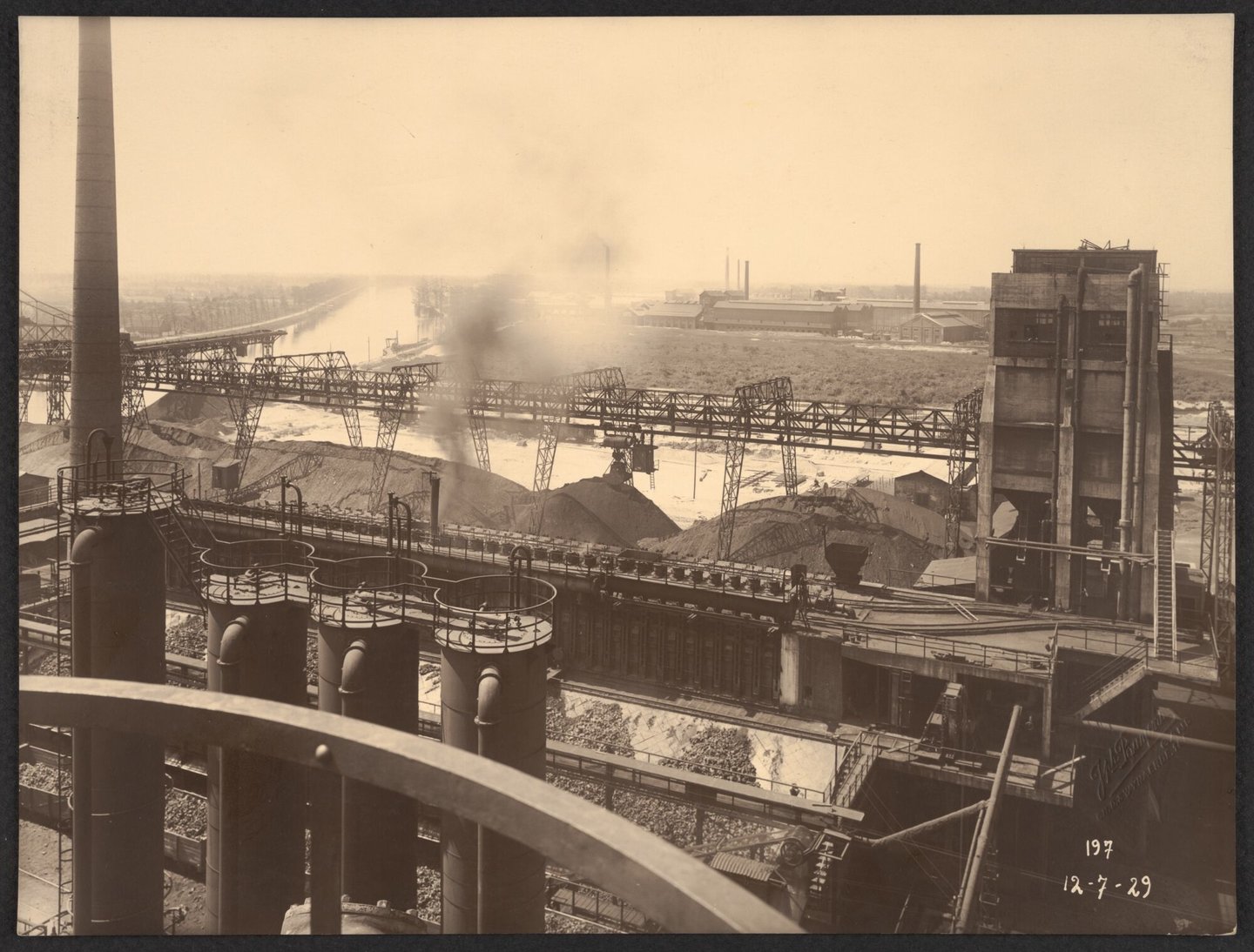 Cokesfabriek Kuhlmann in Zelzate