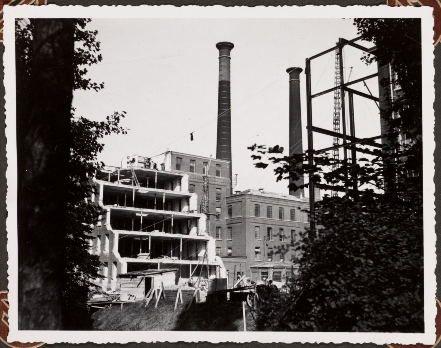 Afbraak van textielfabriek La Lys nv in Gent