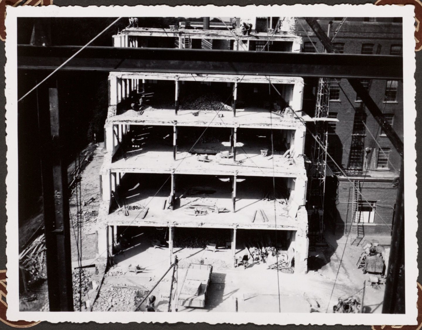 Afbraak van textielfabriek La Lys nv in Gent