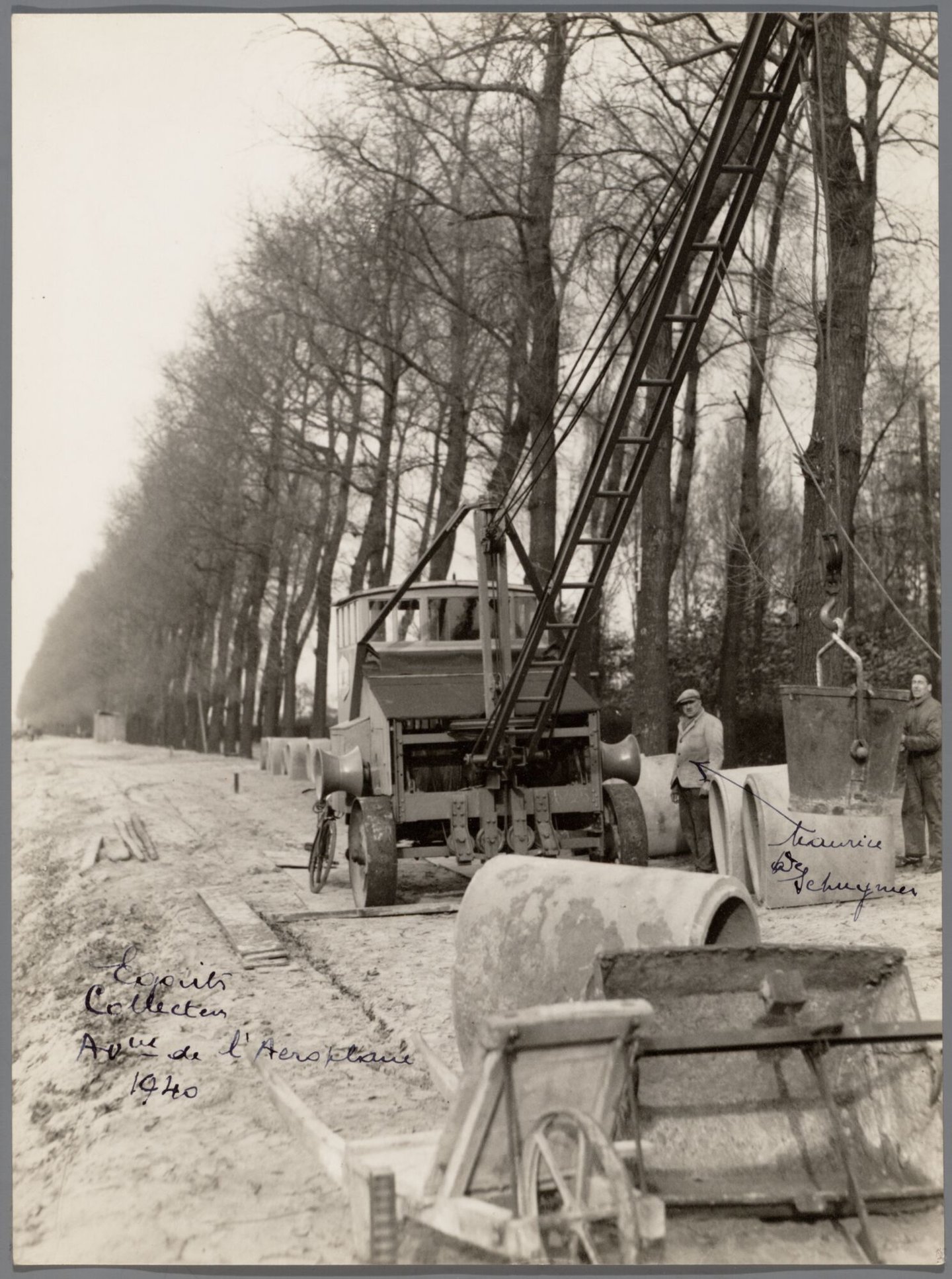 Bouw van riolering in Gent