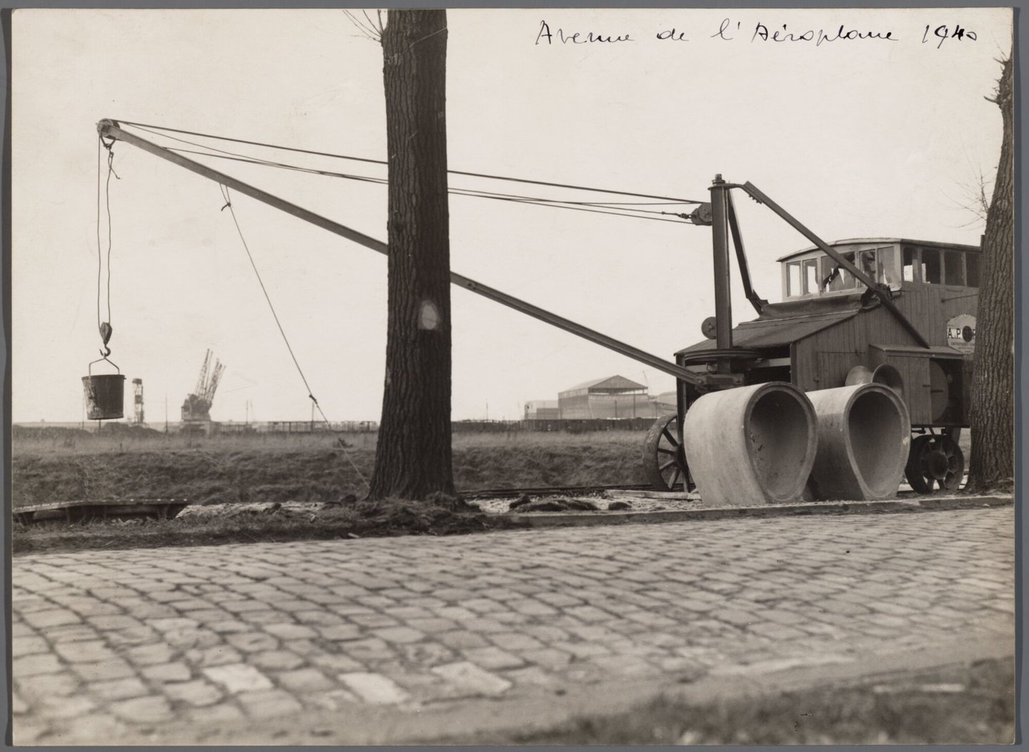 Bouw van riolering in Gent