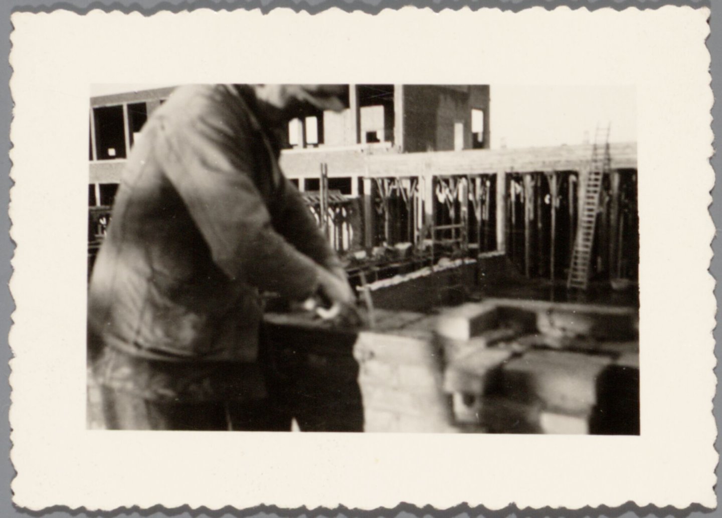 Bouw van textielfabriek Textile-Déchets in Gent