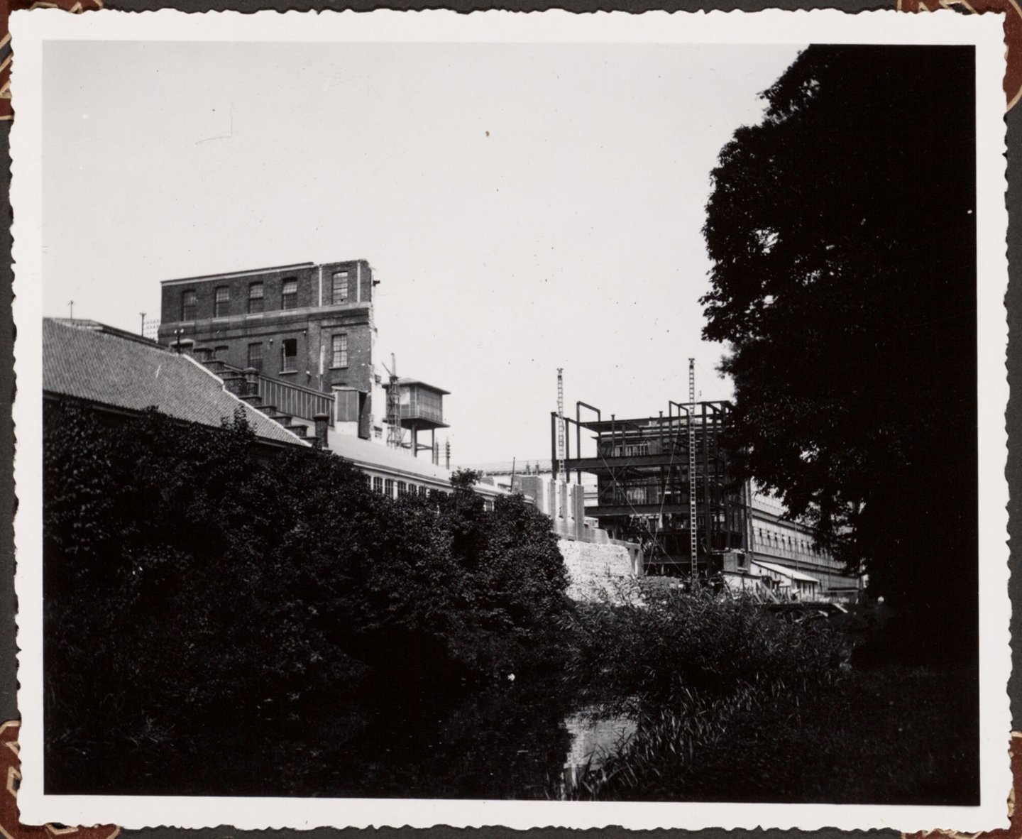 Afbraak van textielfabriek La Lys nv in Gent