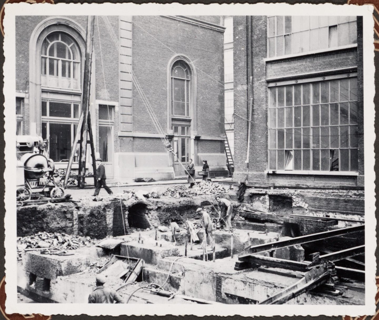 Afbraak van textielfabriek La Lys nv in Gent