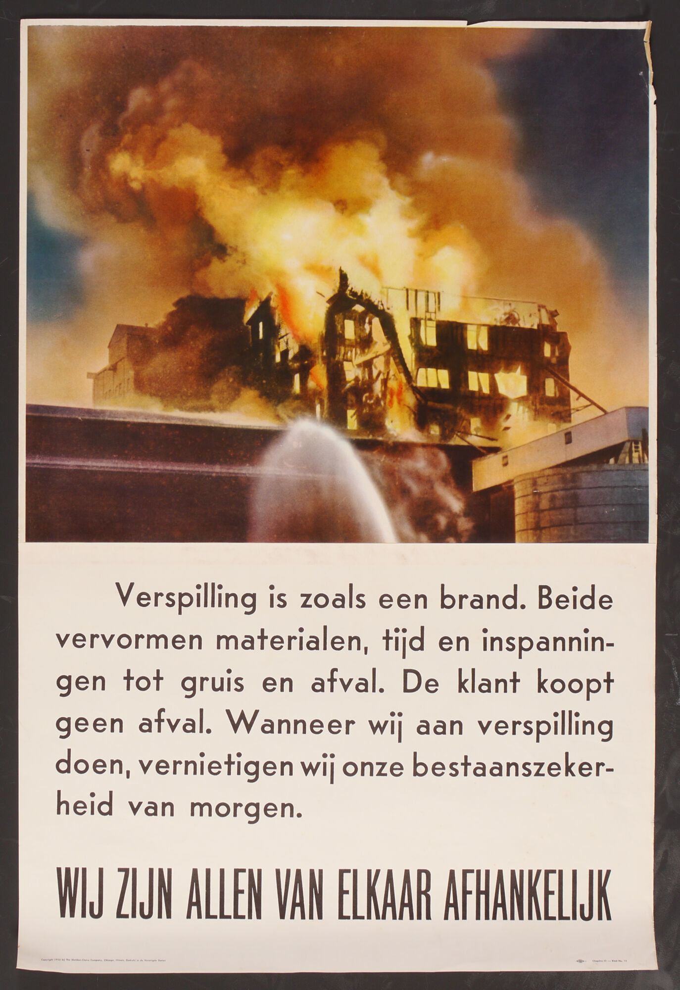 Affiche om werknemers te motiveren