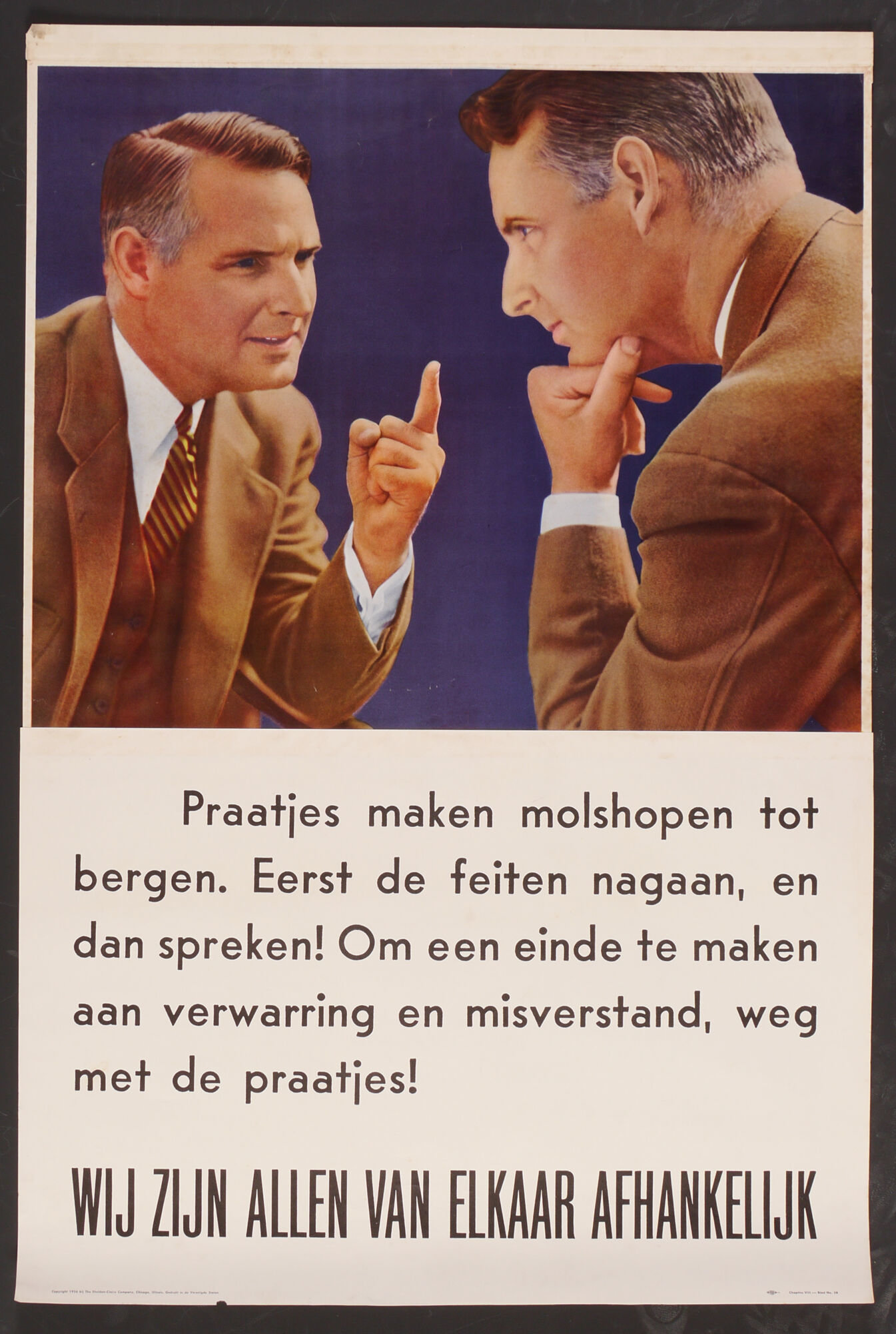 Affiche om werknemers te motiveren