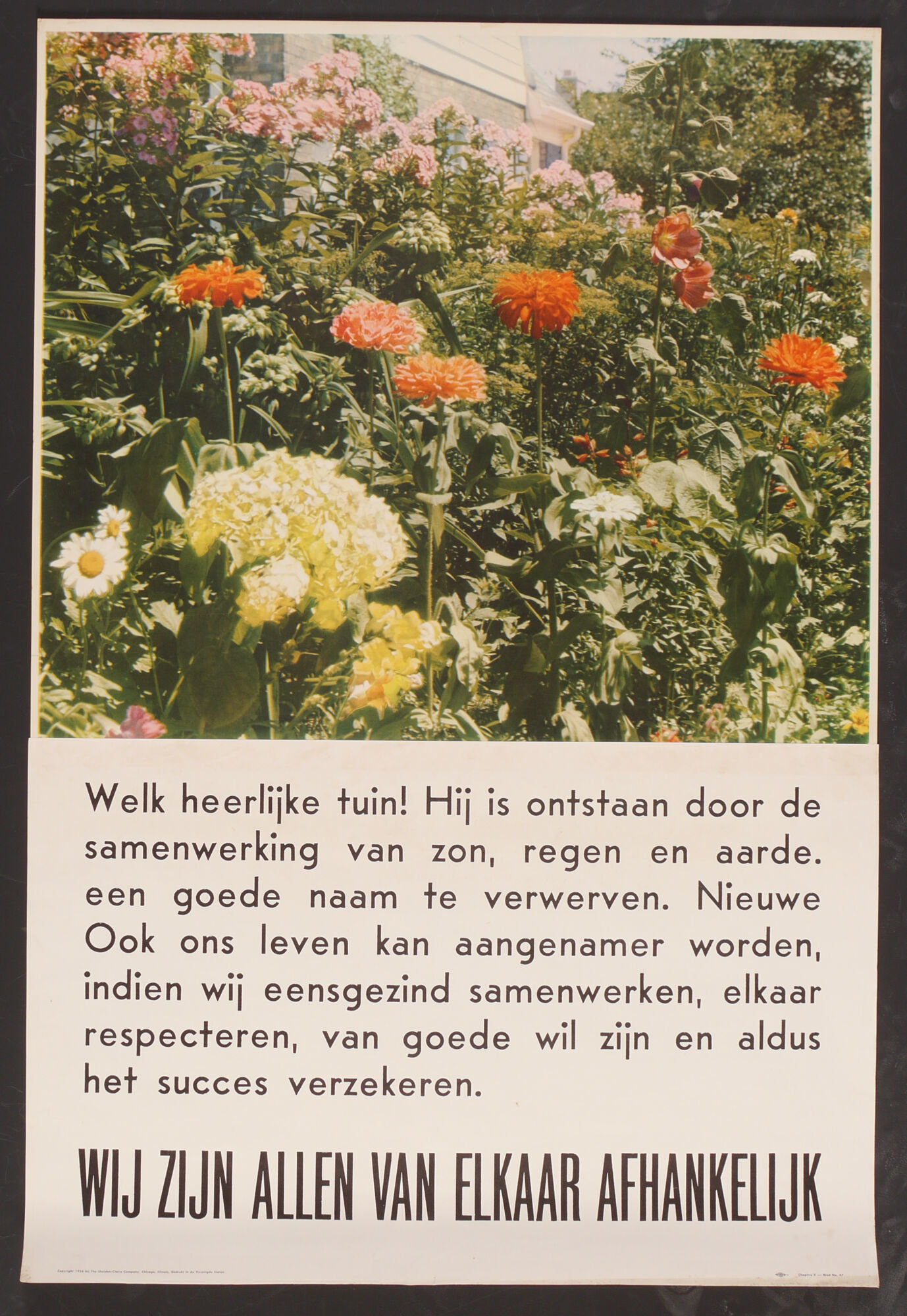 Affiche om werknemers te motiveren