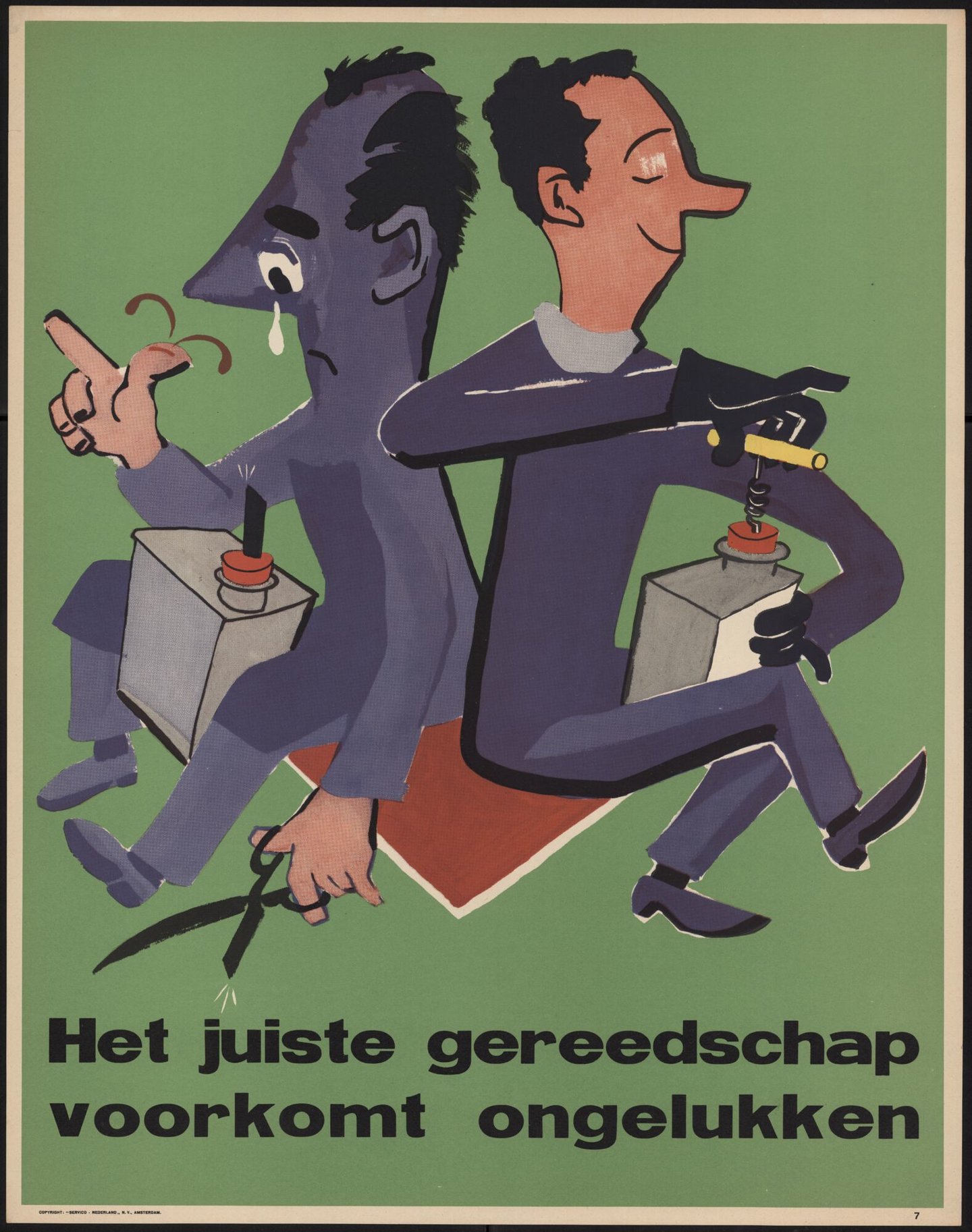 Affiche om werknemers te motiveren