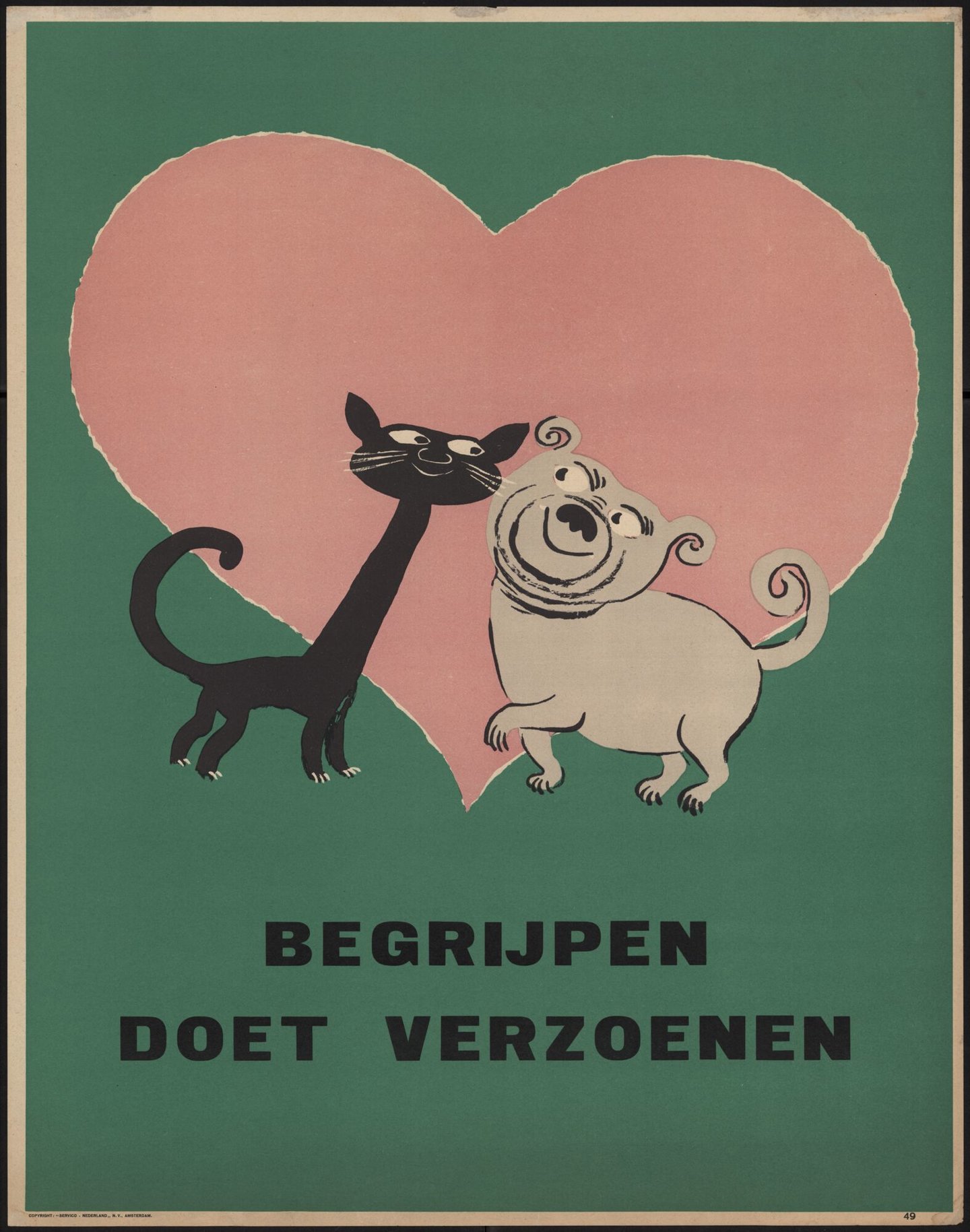 Affiche om werknemers te motiveren