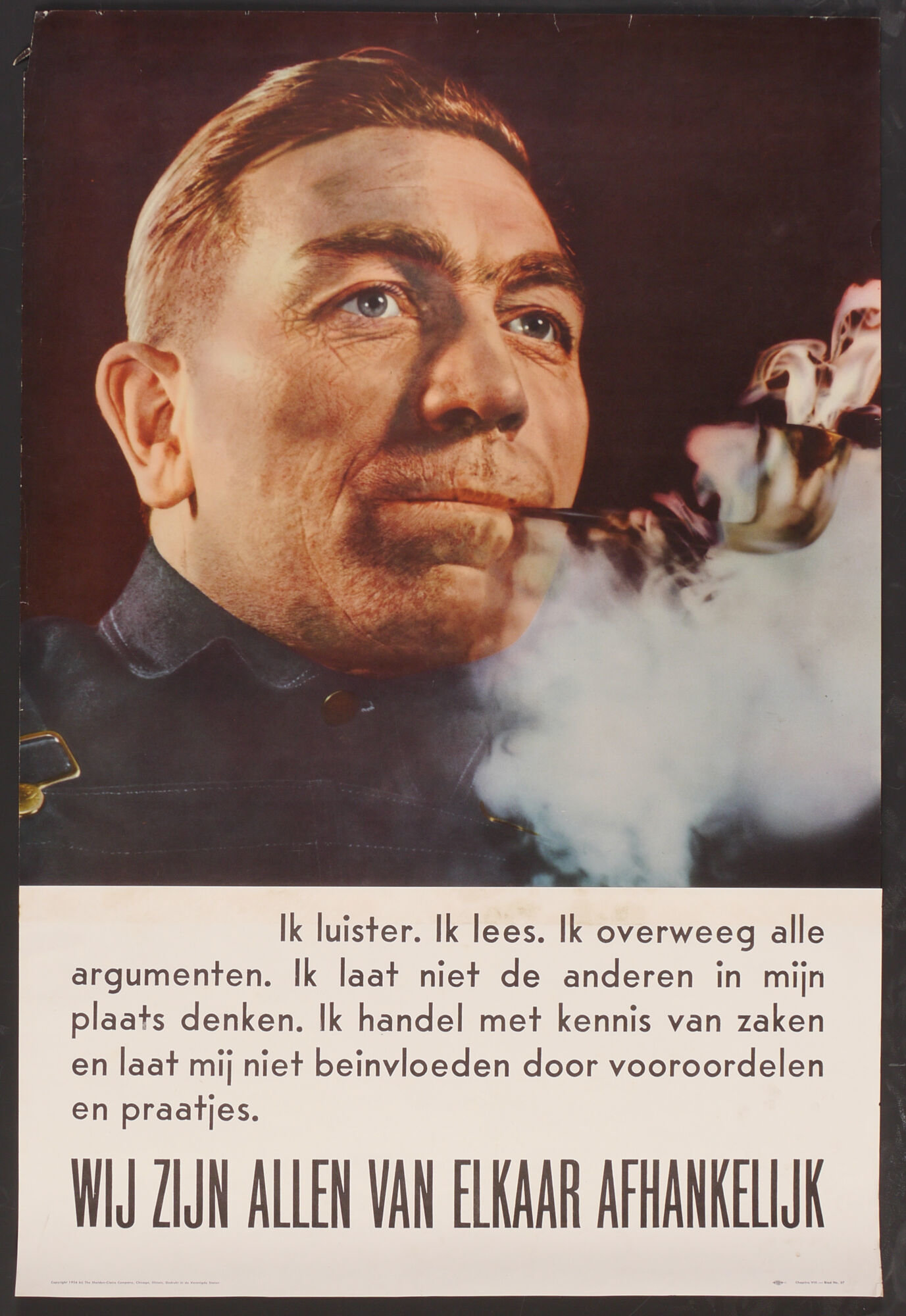 Affiche om werknemers te motiveren