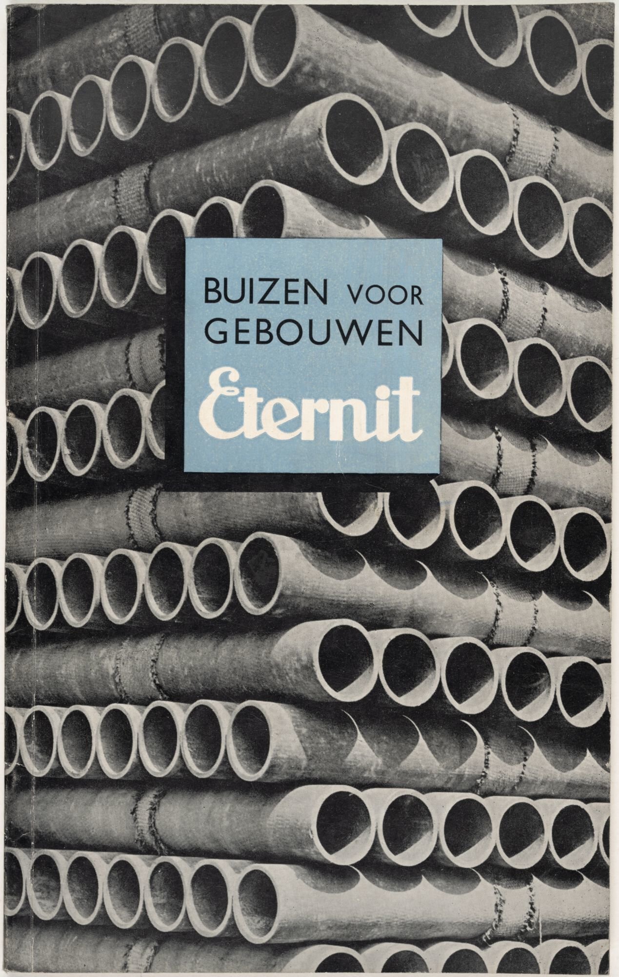 Informatiebrochure over buizen voor gebouwen van het merk Eternit